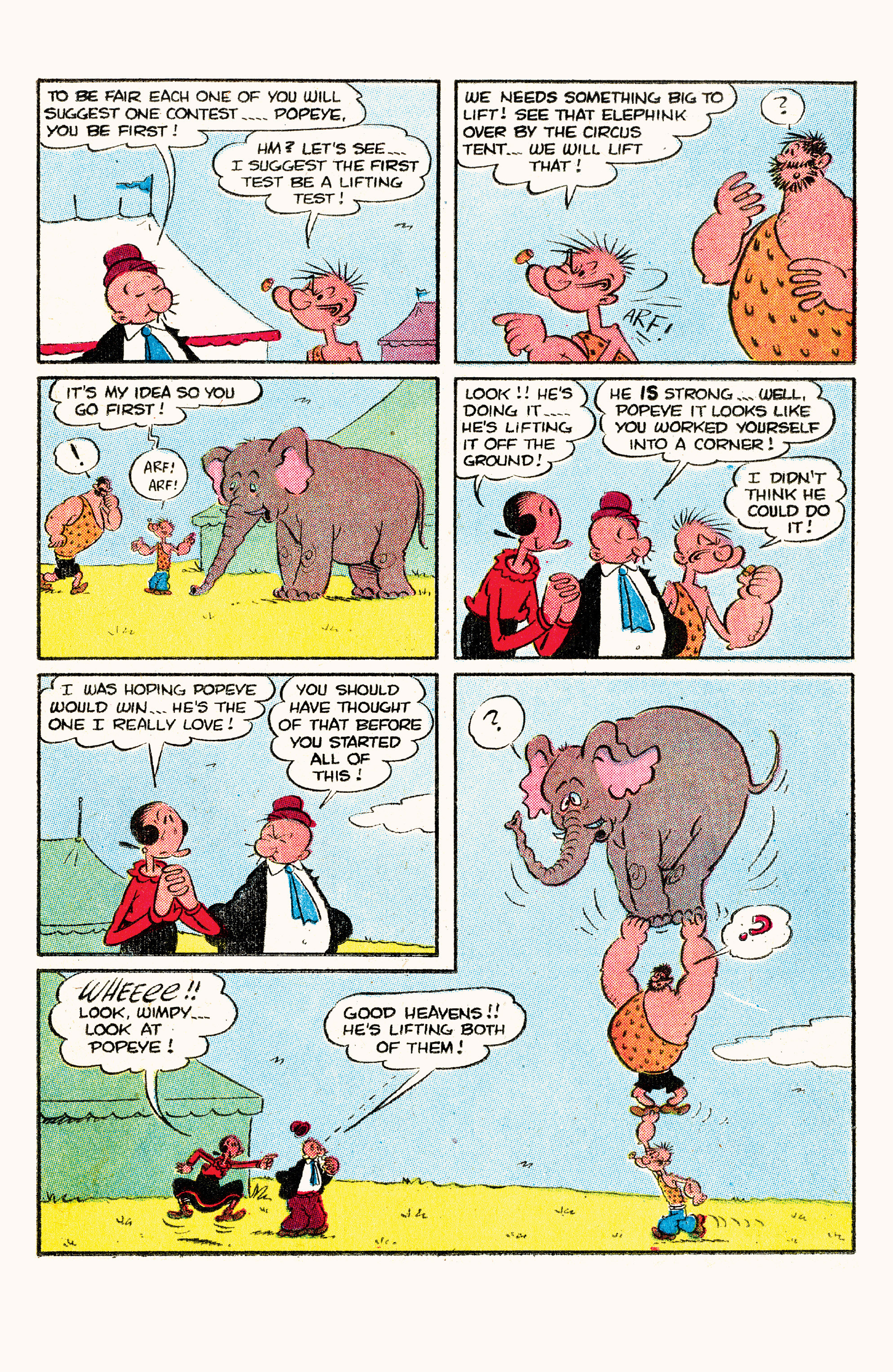 Read online Classic Popeye comic -  Issue #48 - 16