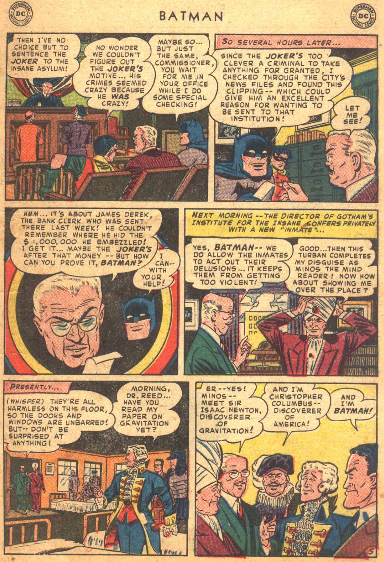 Read online Batman (1940) comic -  Issue #74 - 7