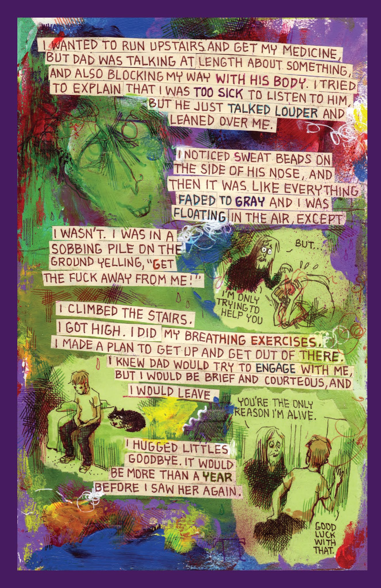 Read online Lovf: An Illustrated Vision Quest of A Man Losing His Mind comic -  Issue # TPB (Part 2) - 66