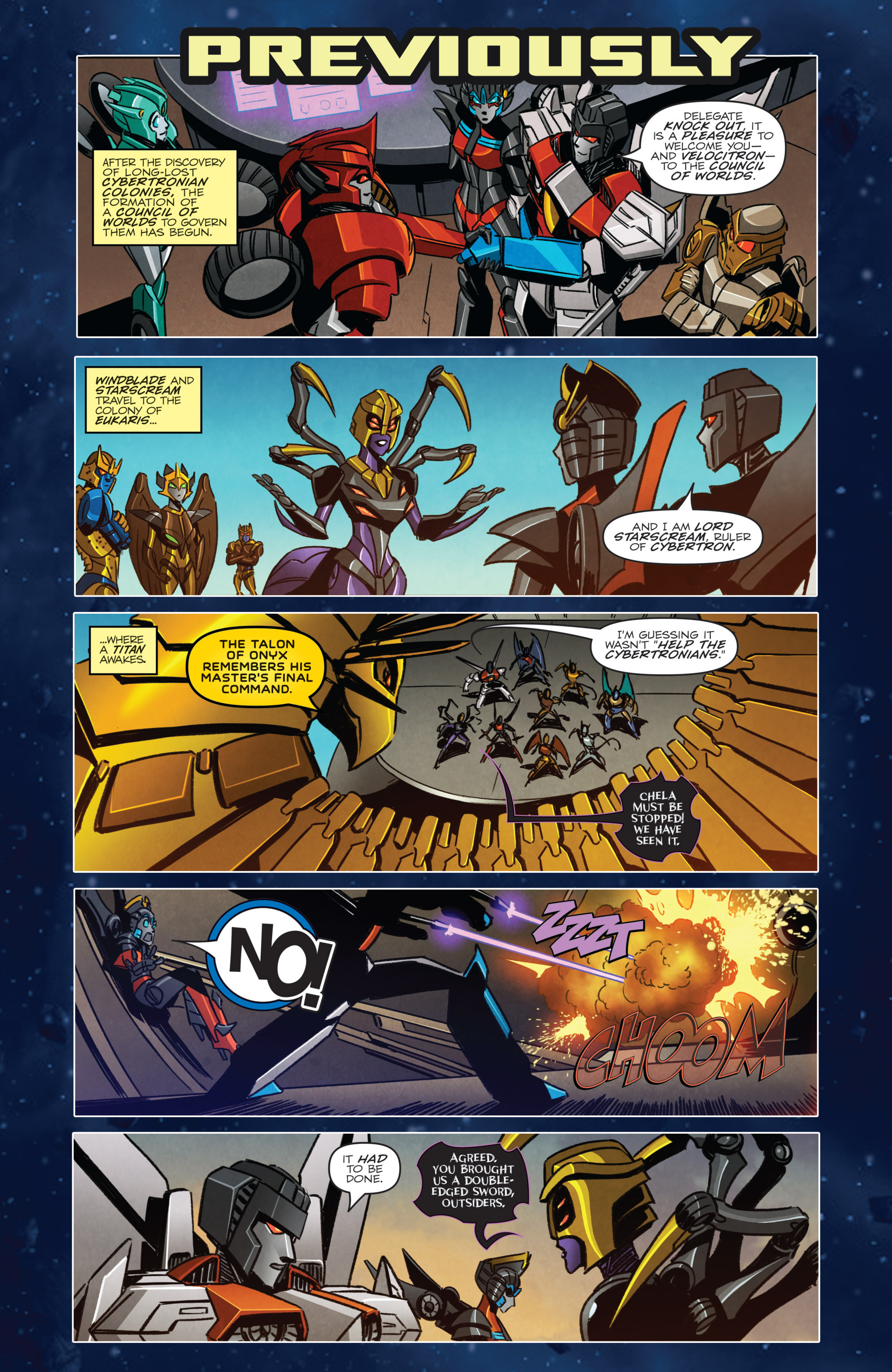 Read online The Transformers: Windblade (2015) comic -  Issue #7 - 4