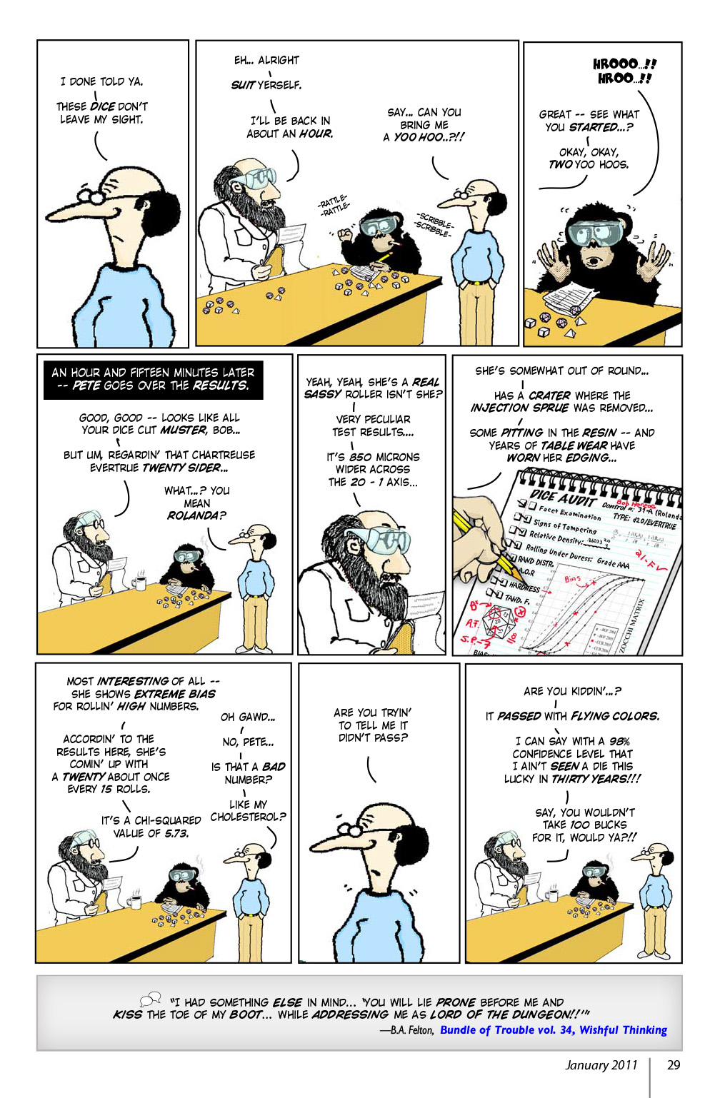 Read online Knights of the Dinner Table comic -  Issue #171 - 31