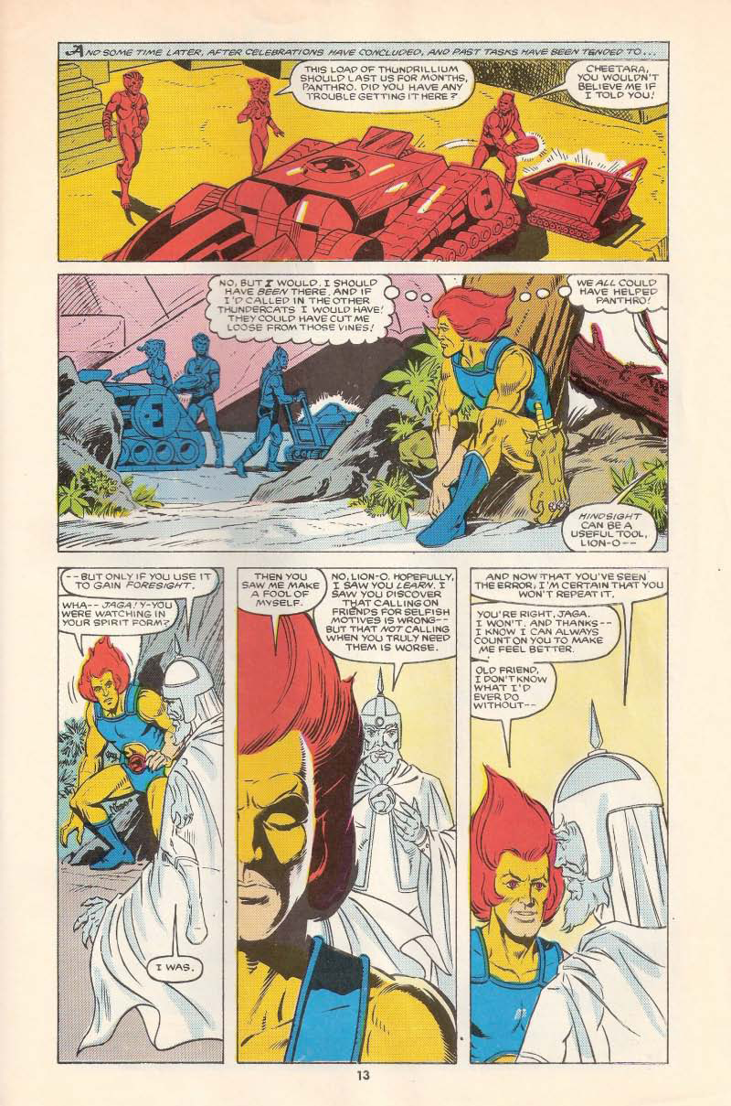 Read online ThunderCats (1987) comic -  Issue #2 - 12