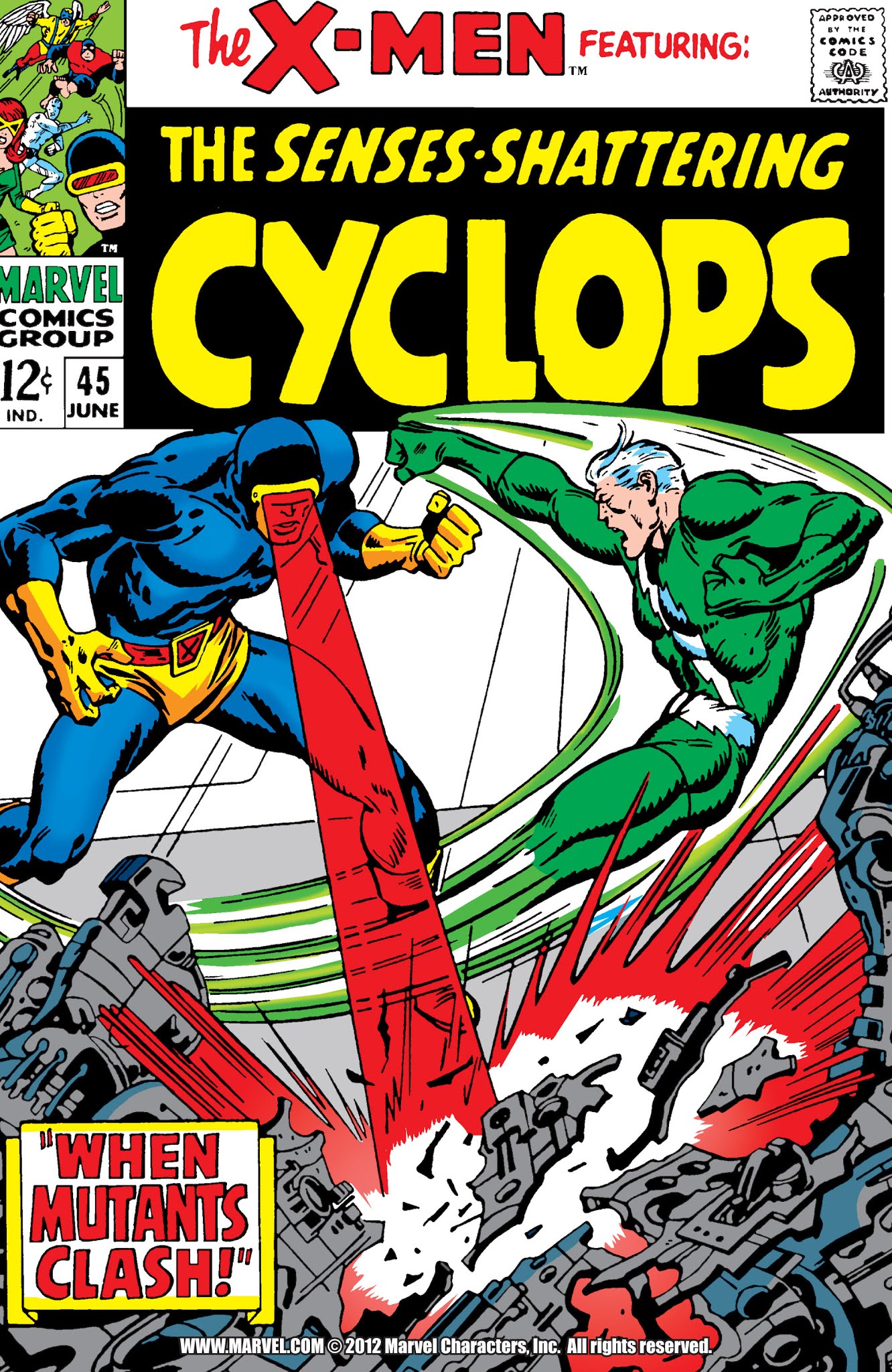 Read online Marvel Masterworks: The X-Men comic -  Issue # TPB 5 (Part 1) - 45