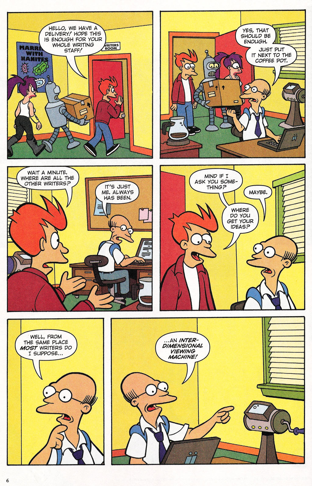 Read online Futurama Comics comic -  Issue #28 - 6