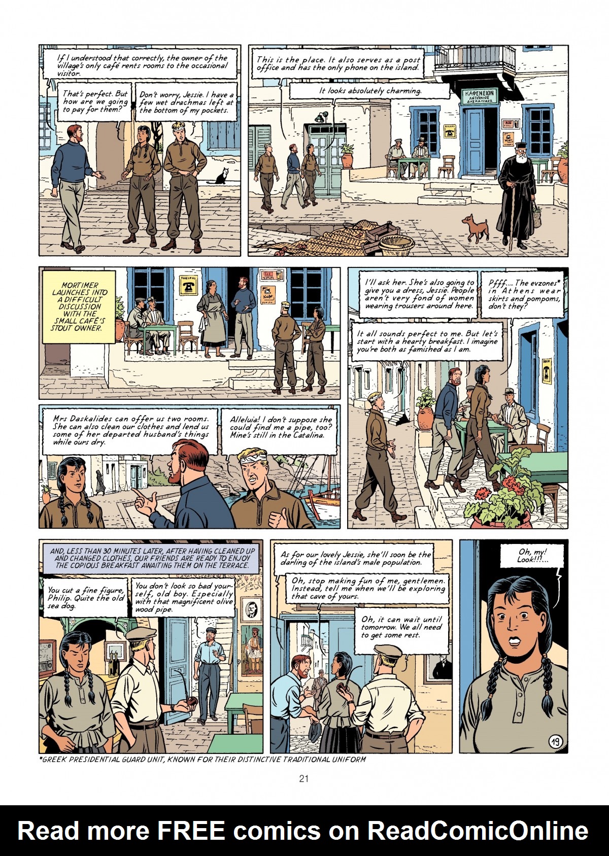 Read online Blake & Mortimer comic -  Issue #14 - 21