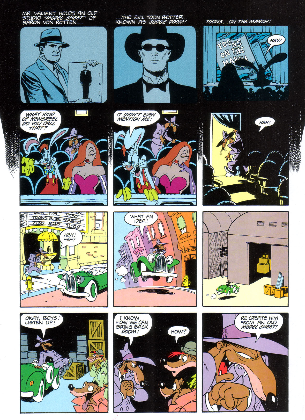 Read online Marvel Graphic Novel: Roger Rabbit in The Resurrection of Doom comic -  Issue # Full - 11