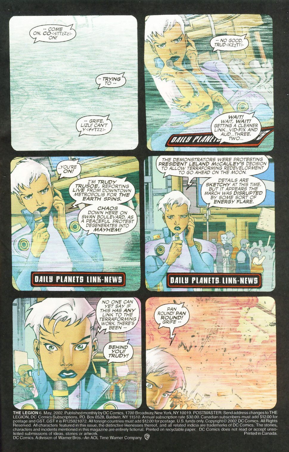 Read online The Legion comic -  Issue #6 - 2