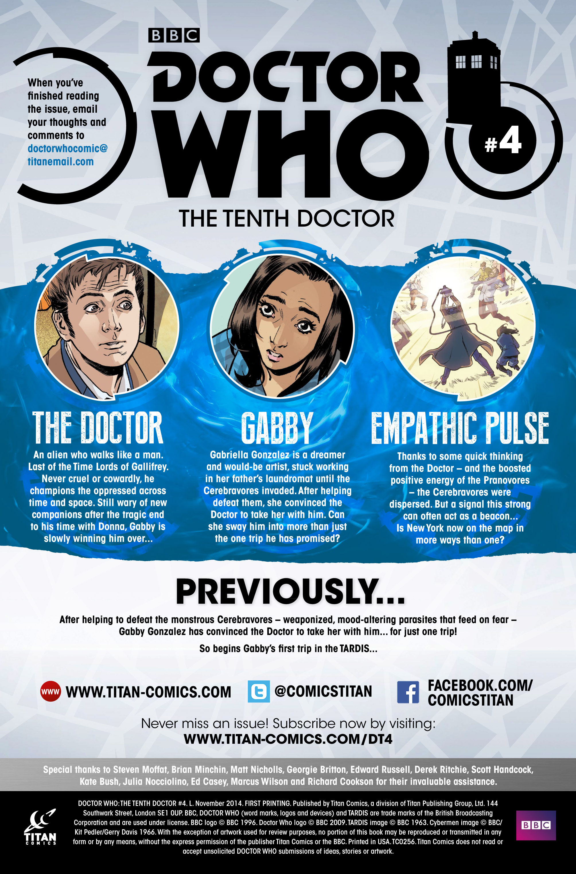 Read online Doctor Who: The Tenth Doctor comic -  Issue #4 - 4