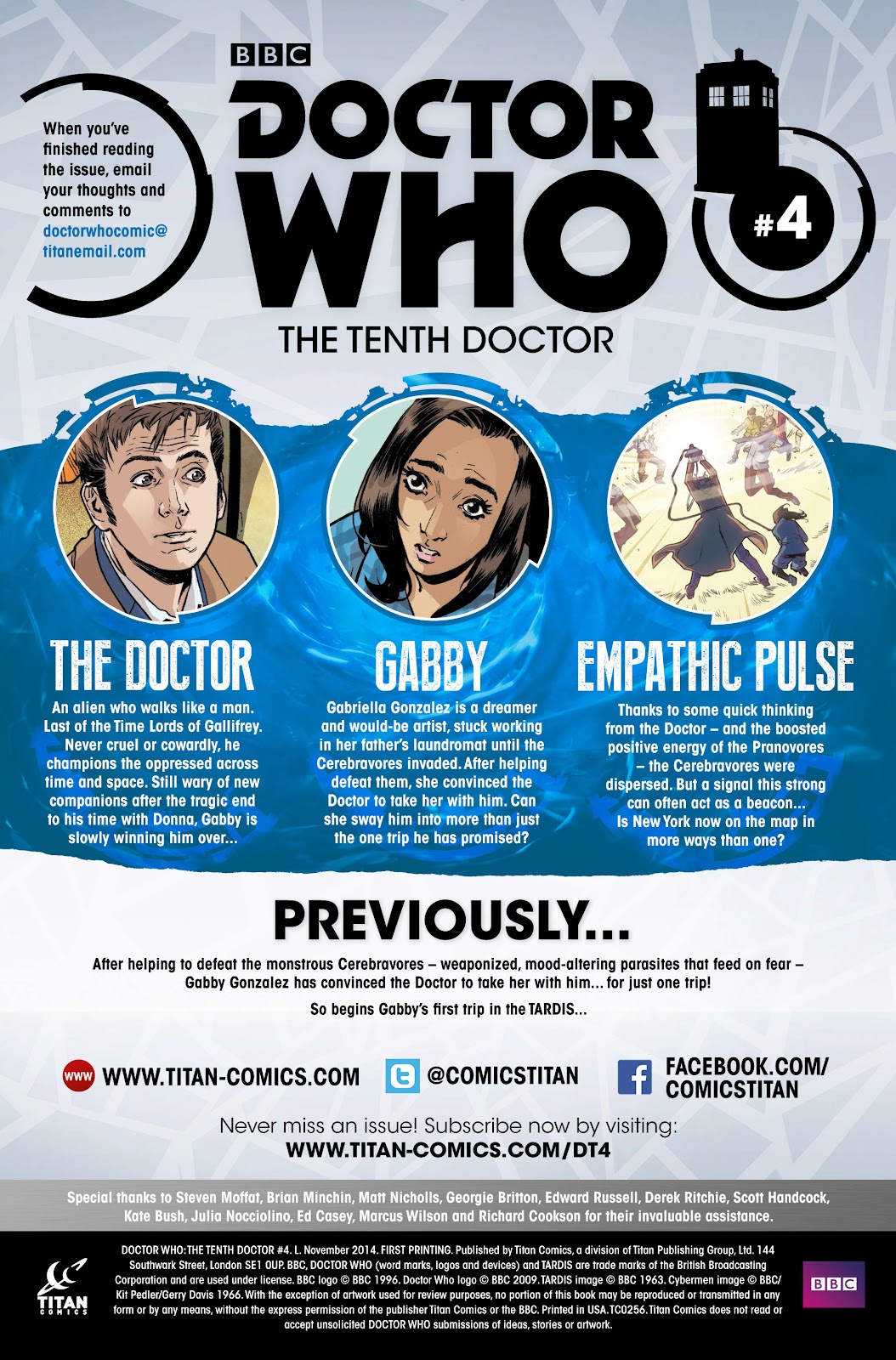 Doctor Who: The Tenth Doctor issue 4 - Page 4