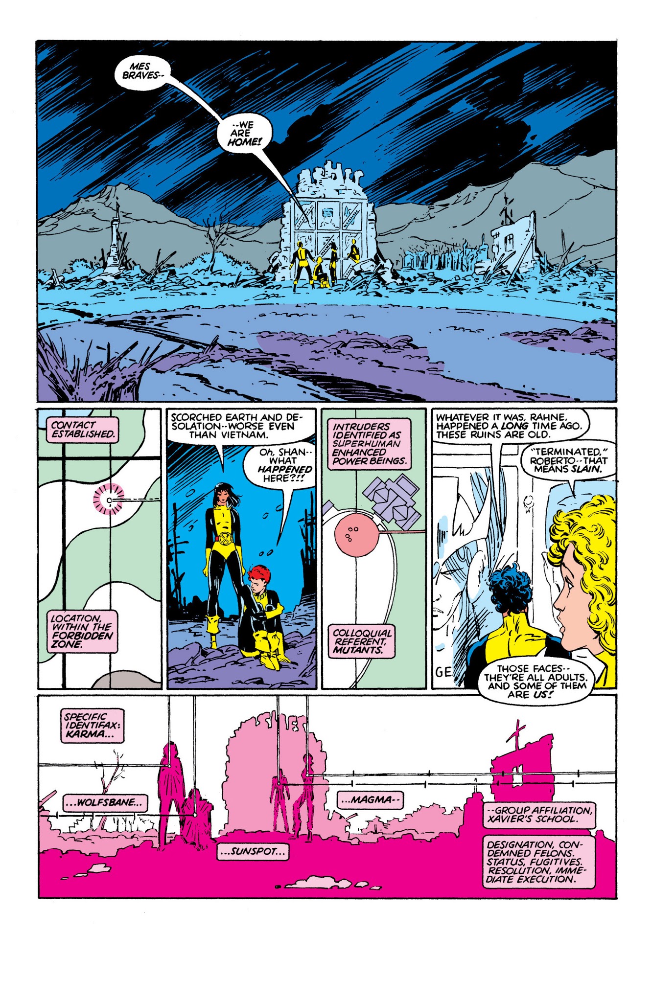 Read online New Mutants Classic comic -  Issue # TPB 7 - 6