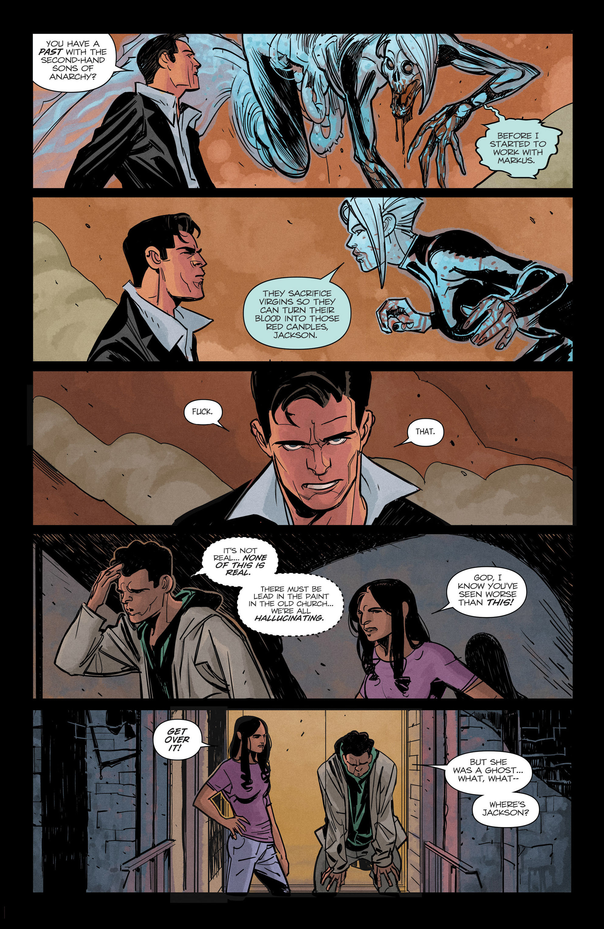 Read online Ghosted comic -  Issue #14 - 7