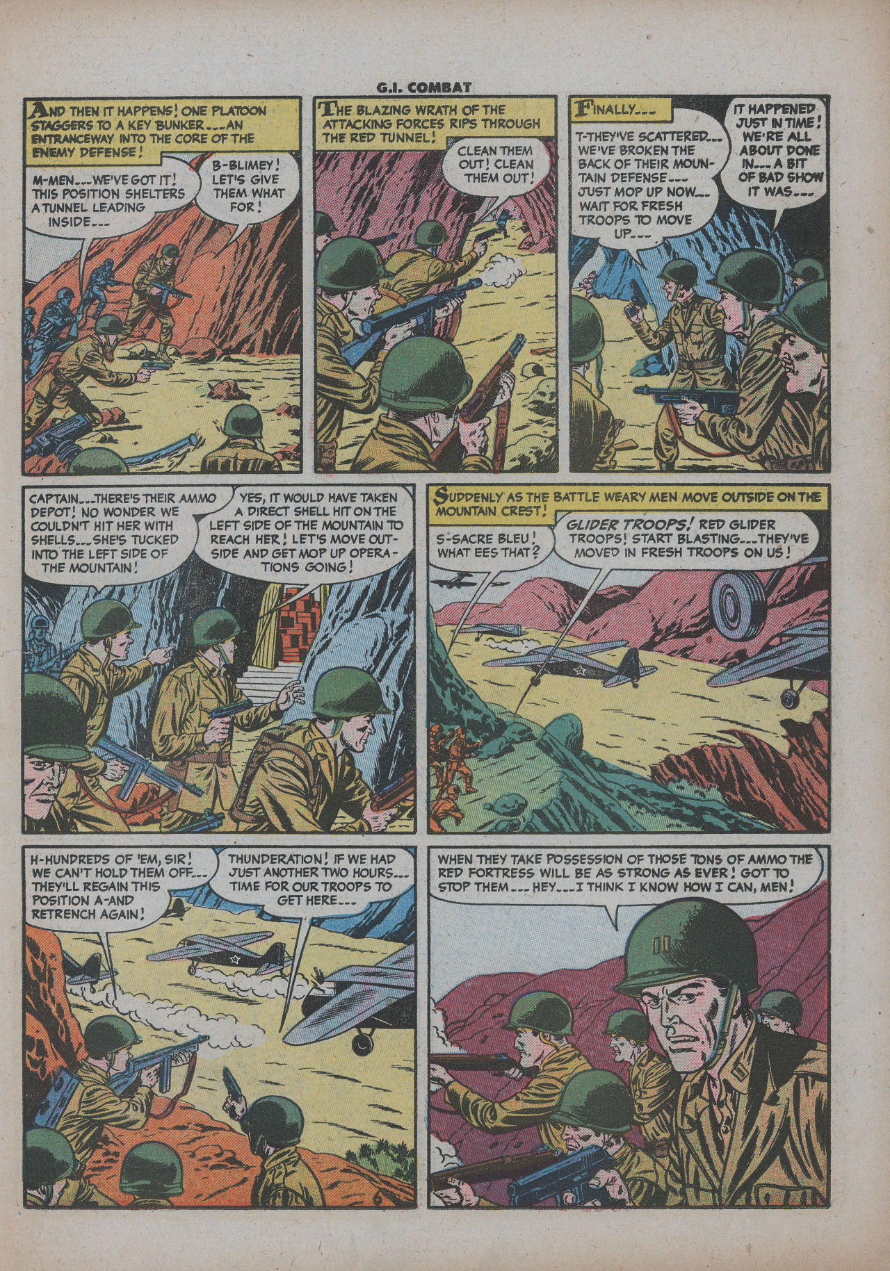 Read online G.I. Combat (1952) comic -  Issue #28 - 23