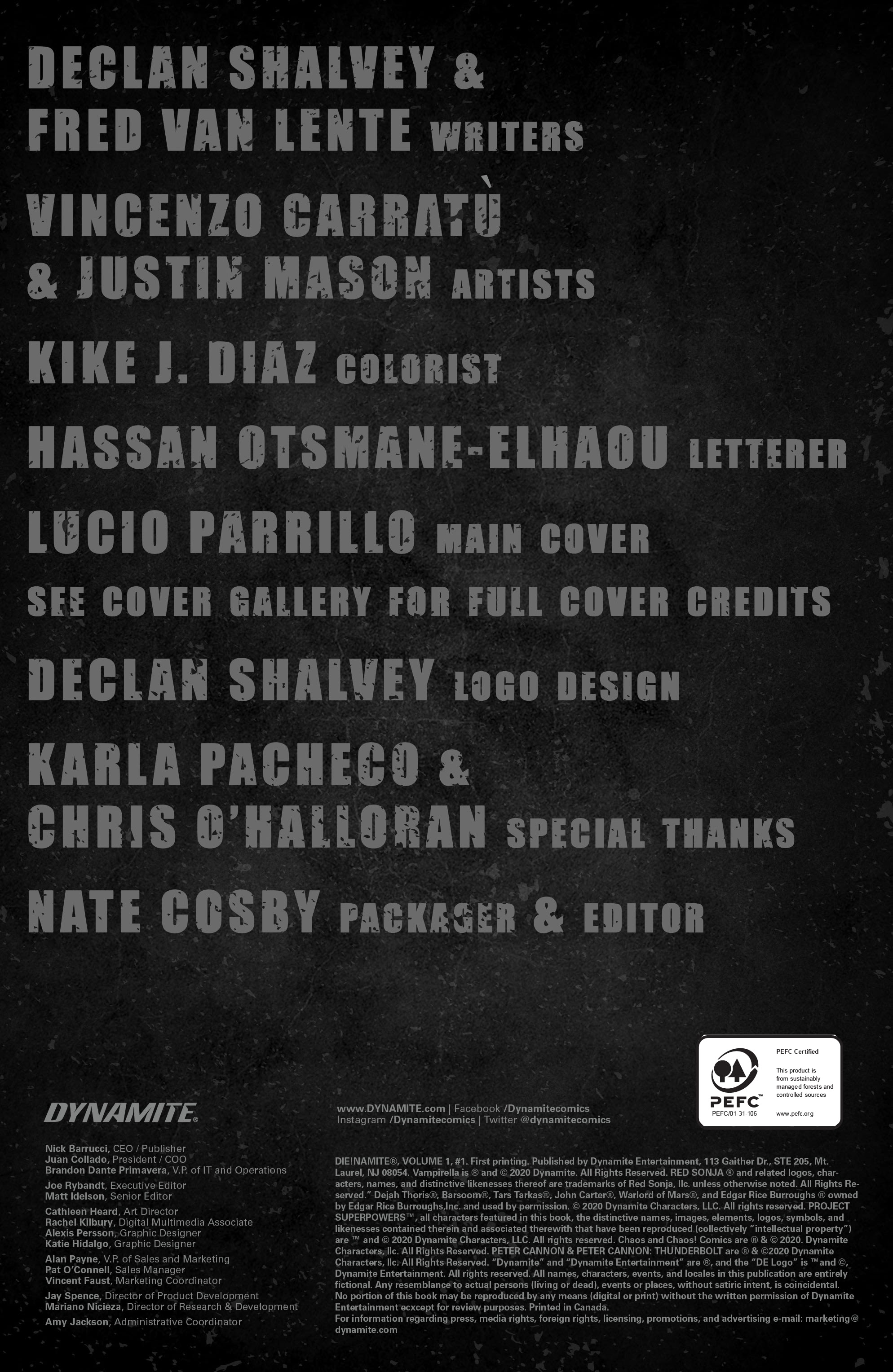 Read online DIE!namite comic -  Issue #1 - 6