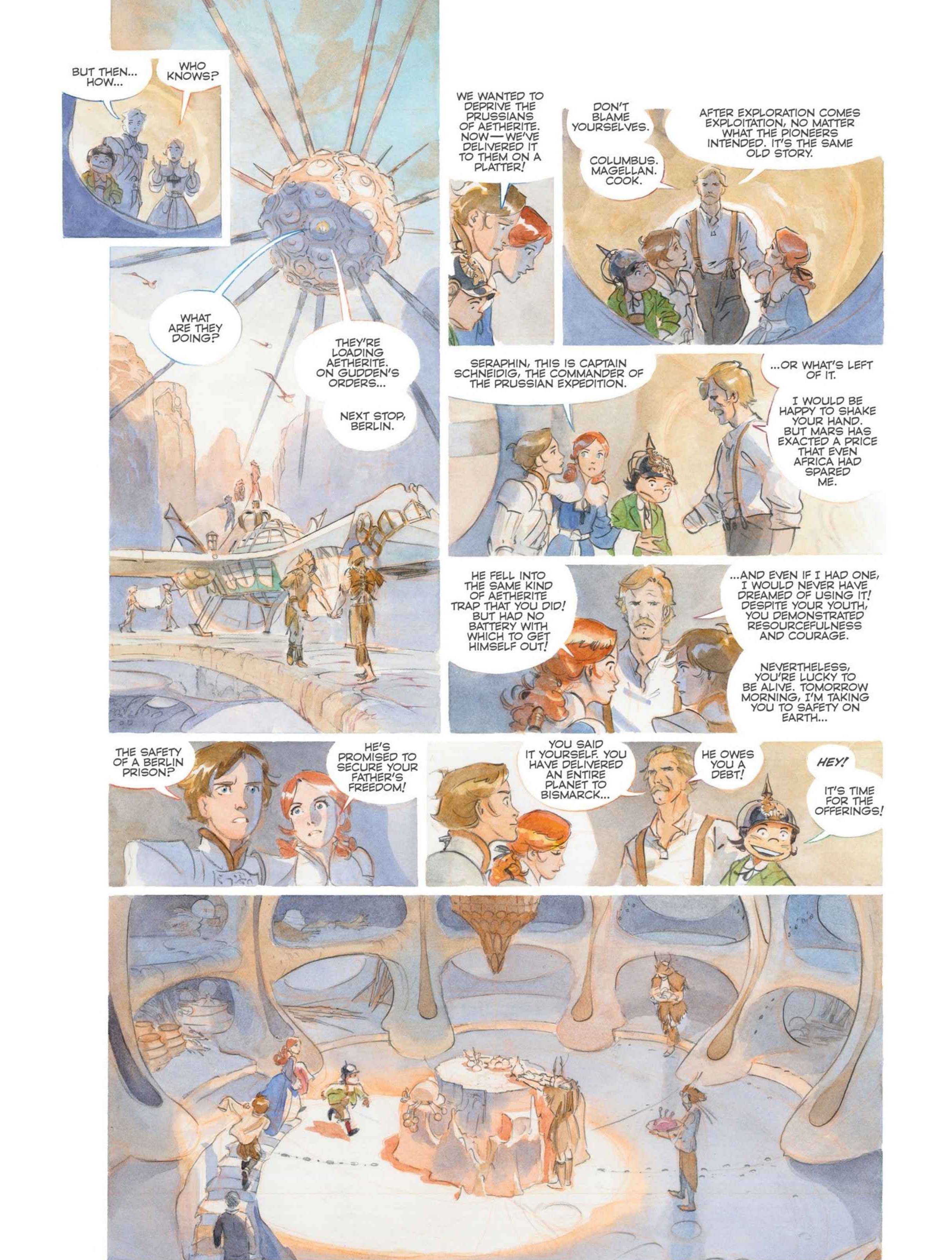 Read online Castle In the Stars: The Space Race of 1869 comic -  Issue #Castle In the Stars TPB A Frenchman on Mars - 45