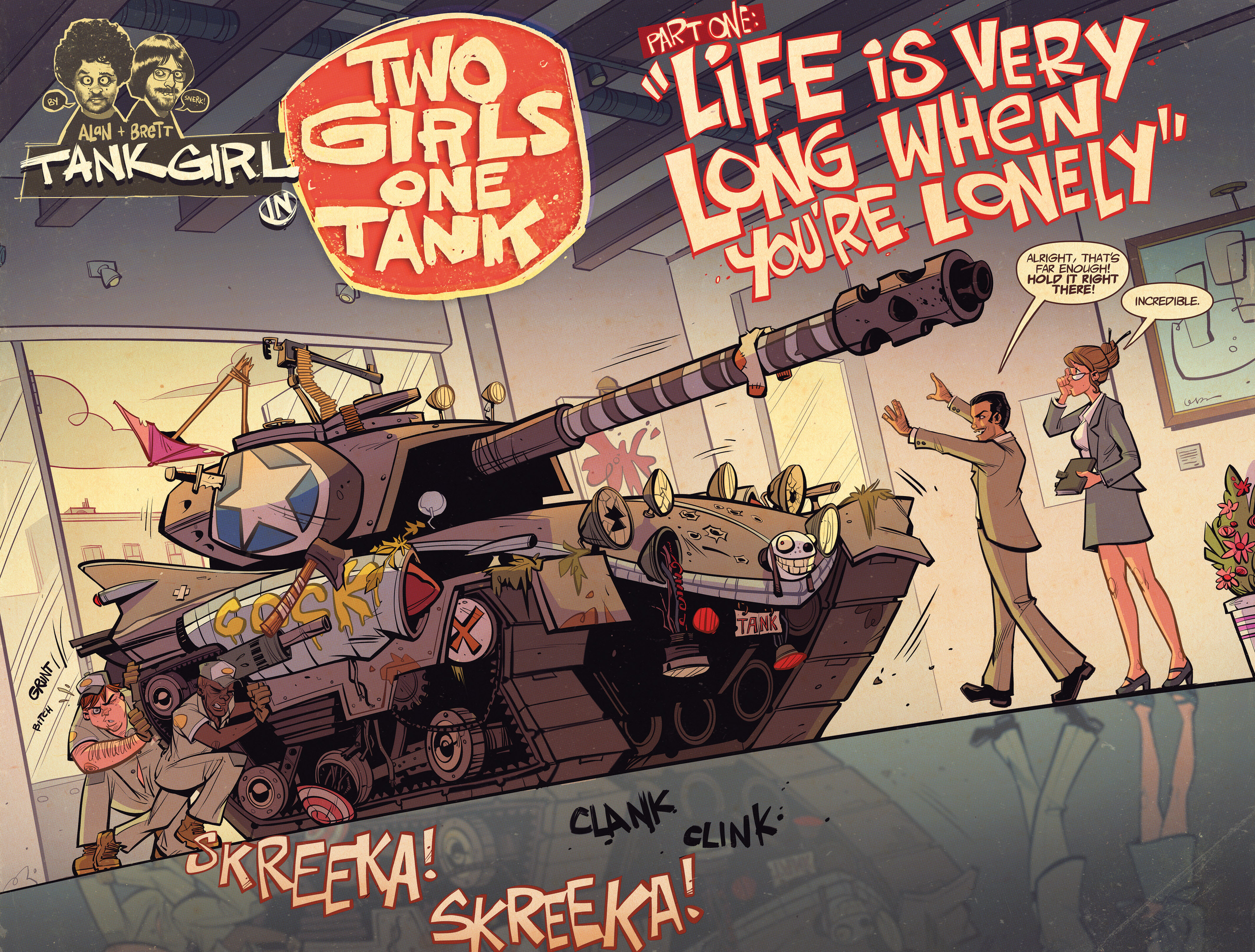 Read online Tank Girl: Two Girls, One Tank comic -  Issue #1 - 7