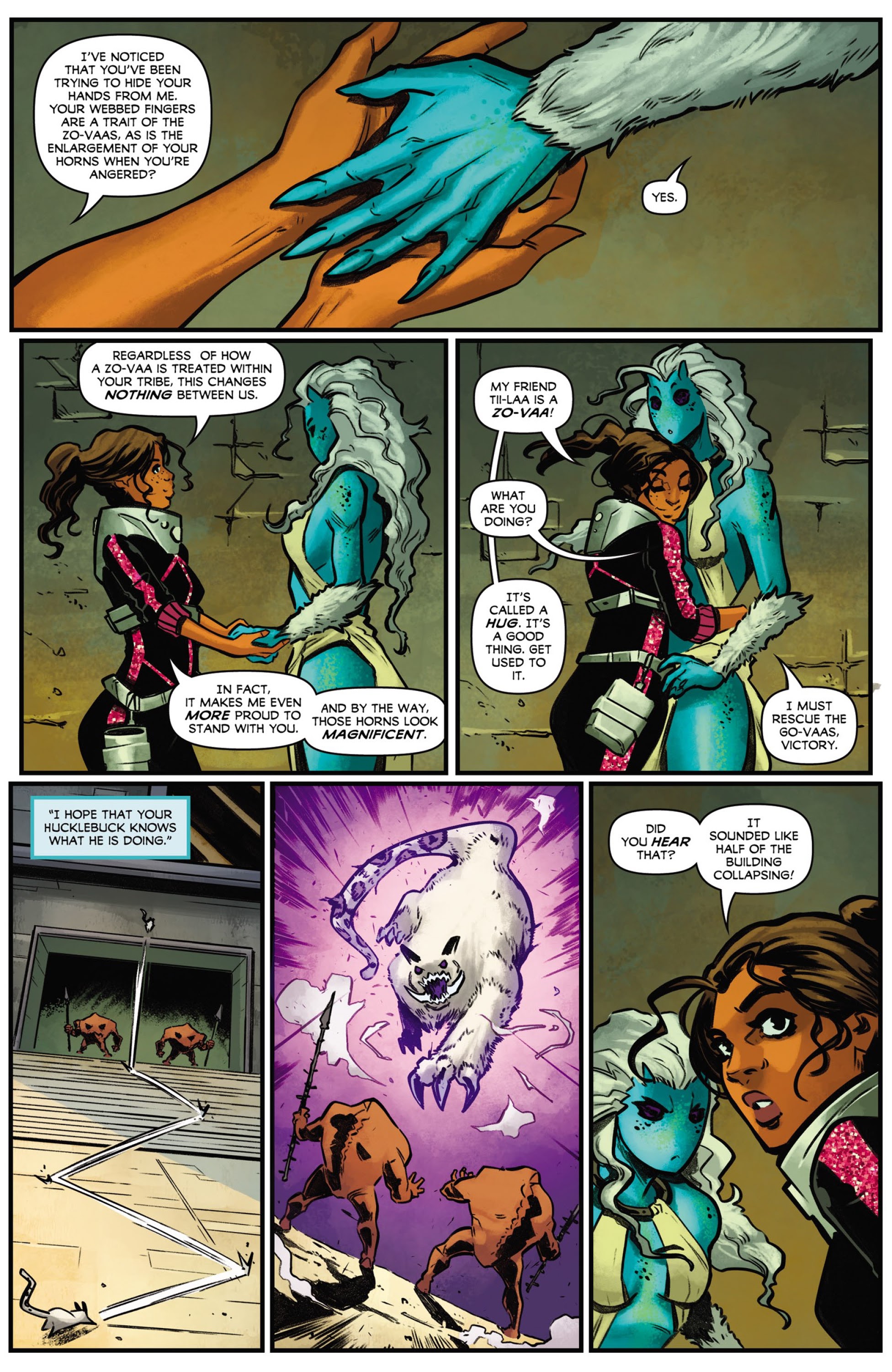 Read online Beyond the Farthest Star: Warriors of Zandar comic -  Issue #3 - 21