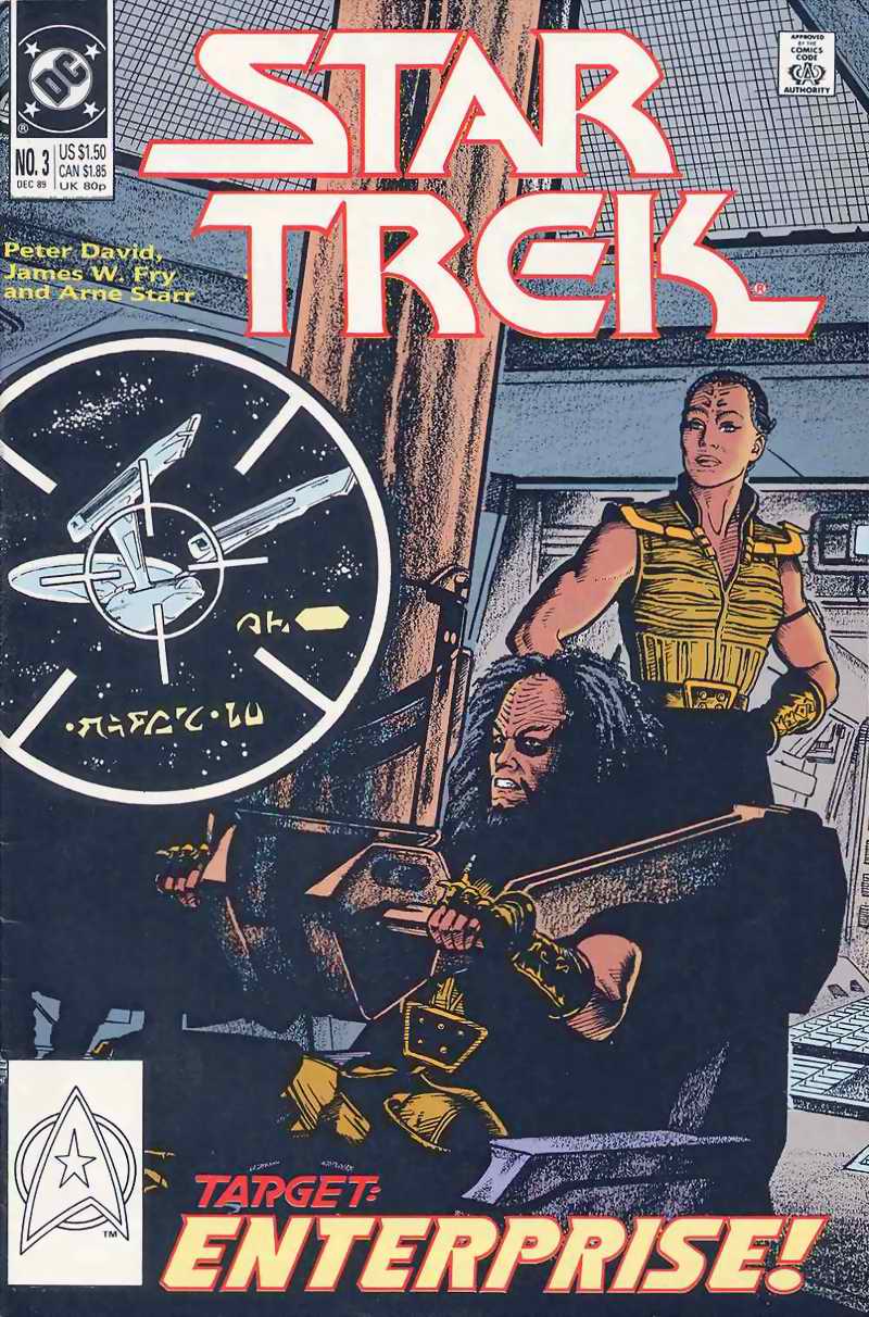 Read online Star Trek (1989) comic -  Issue #3 - 1