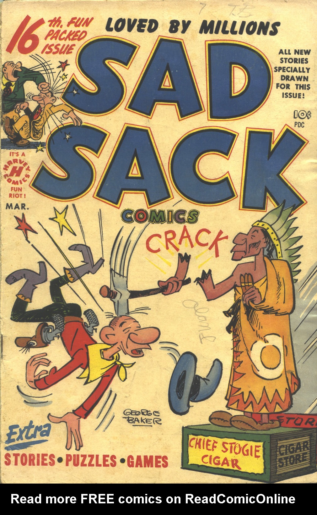 Read online Sad Sack comic -  Issue #16 - 1