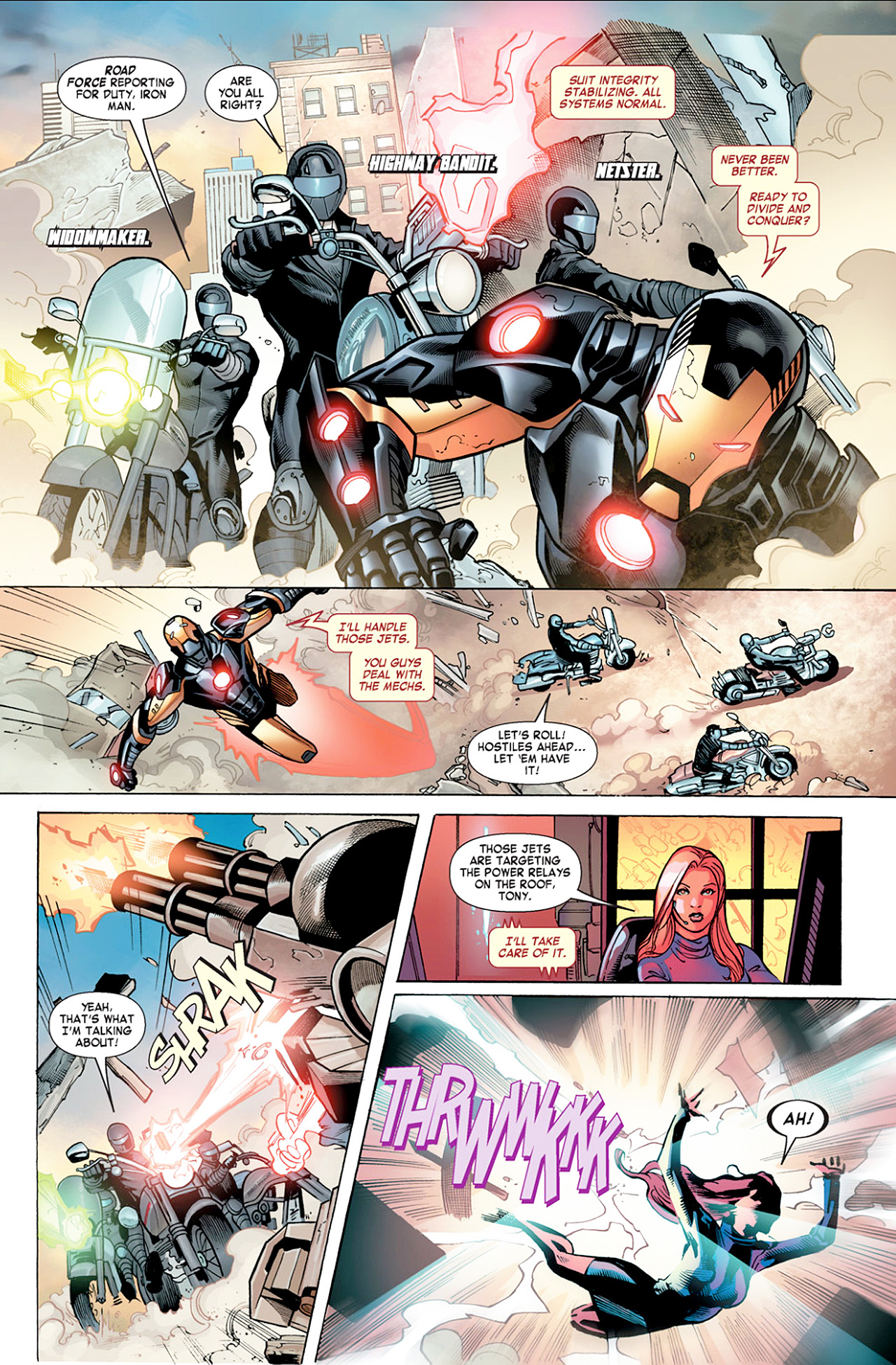 Read online Harley-Davidson/Iron Man comic -  Issue #1 - 10