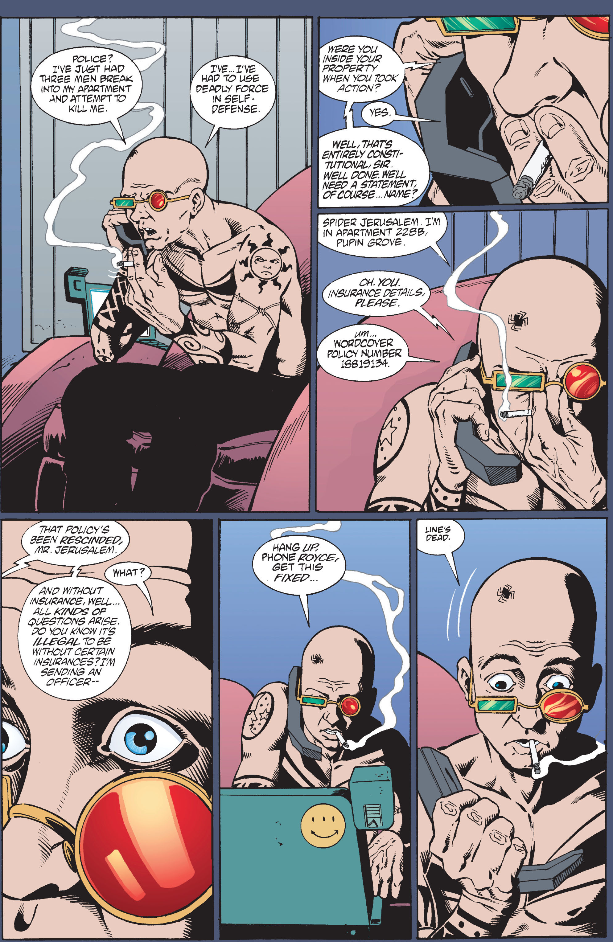 Read online Transmetropolitan comic -  Issue #10 - 16