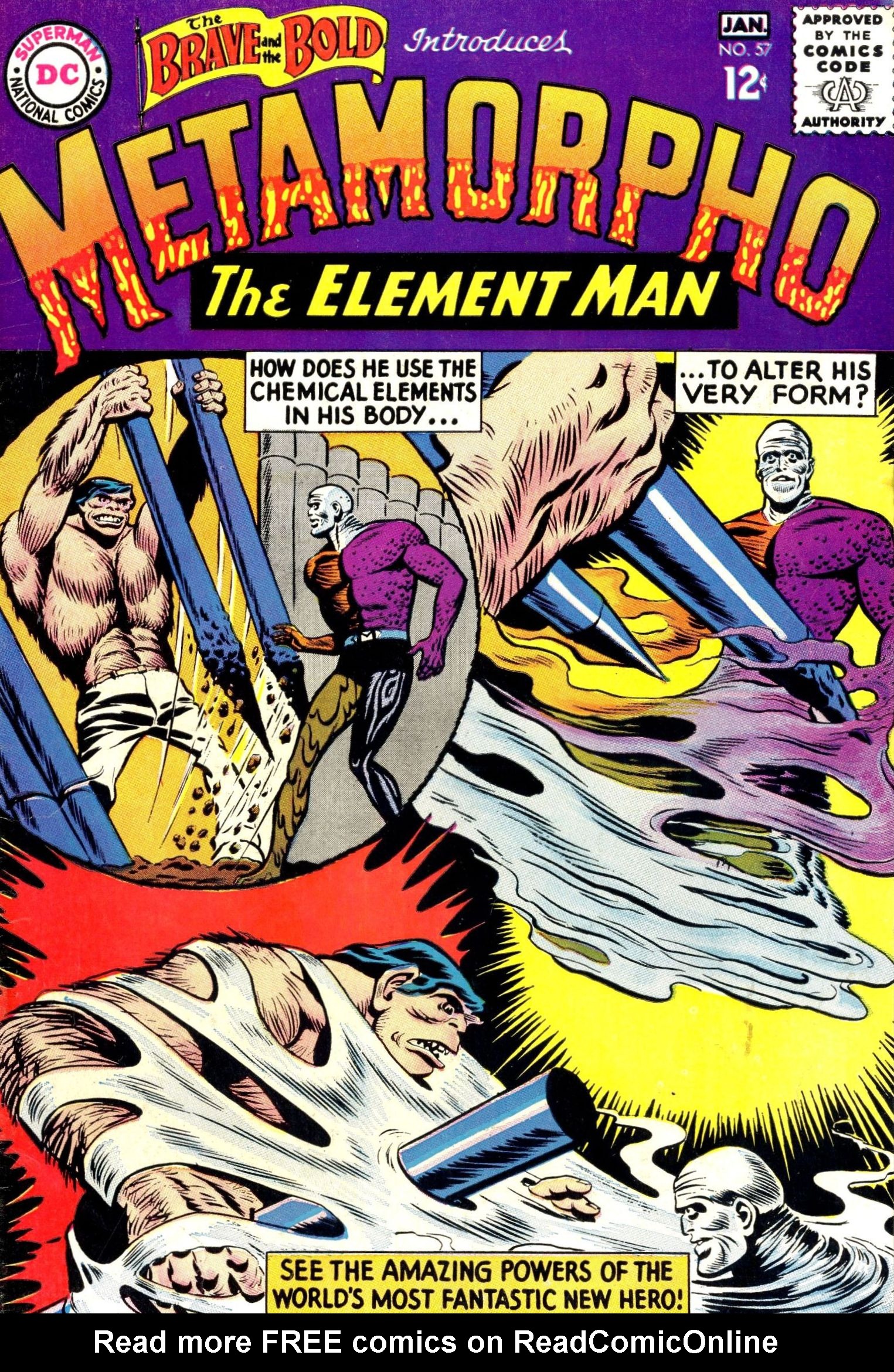 Read online The Brave and the Bold (1955) comic -  Issue #57 - 1