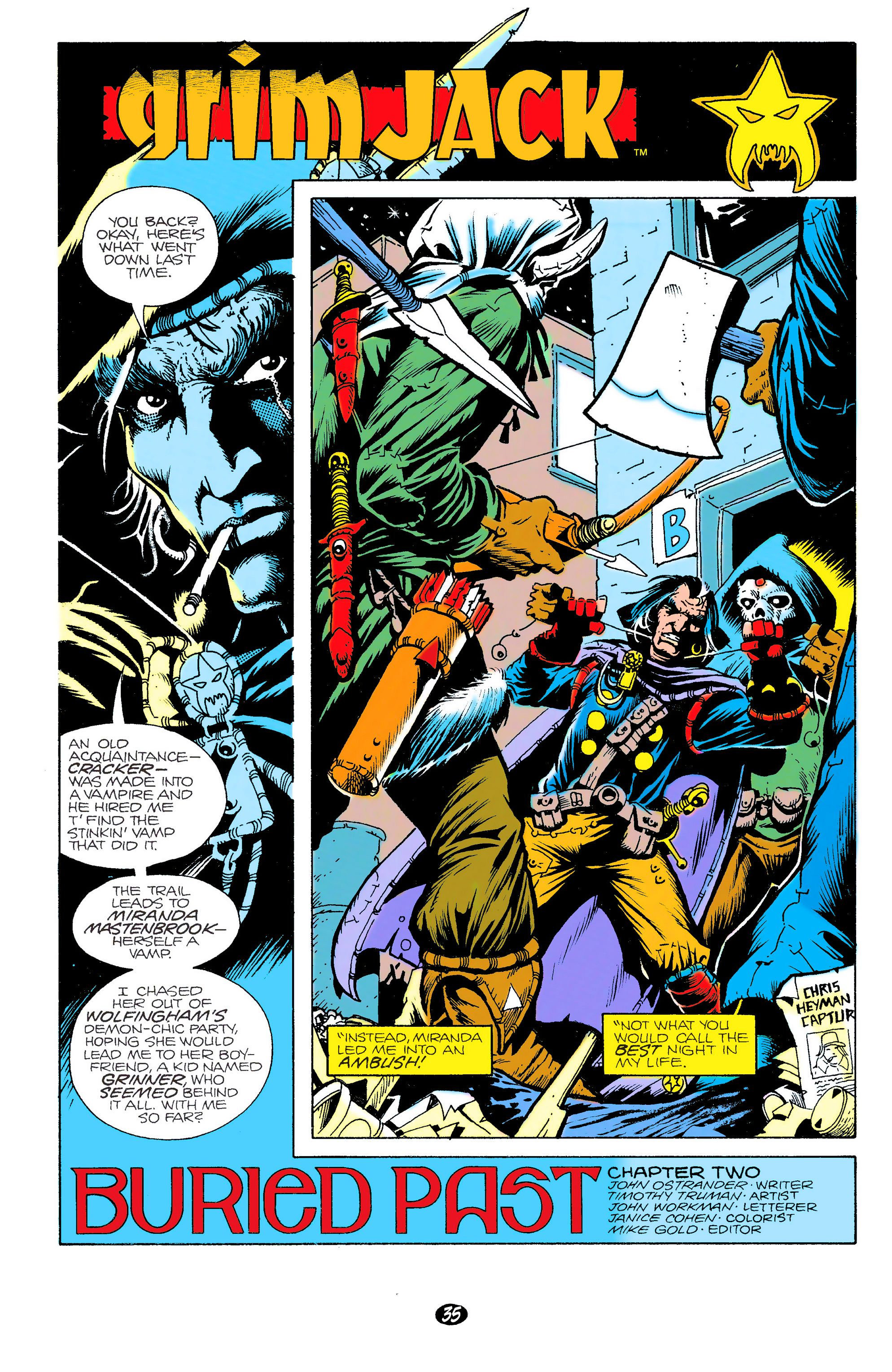 Read online Grimjack comic -  Issue # _TPB 1 - 36