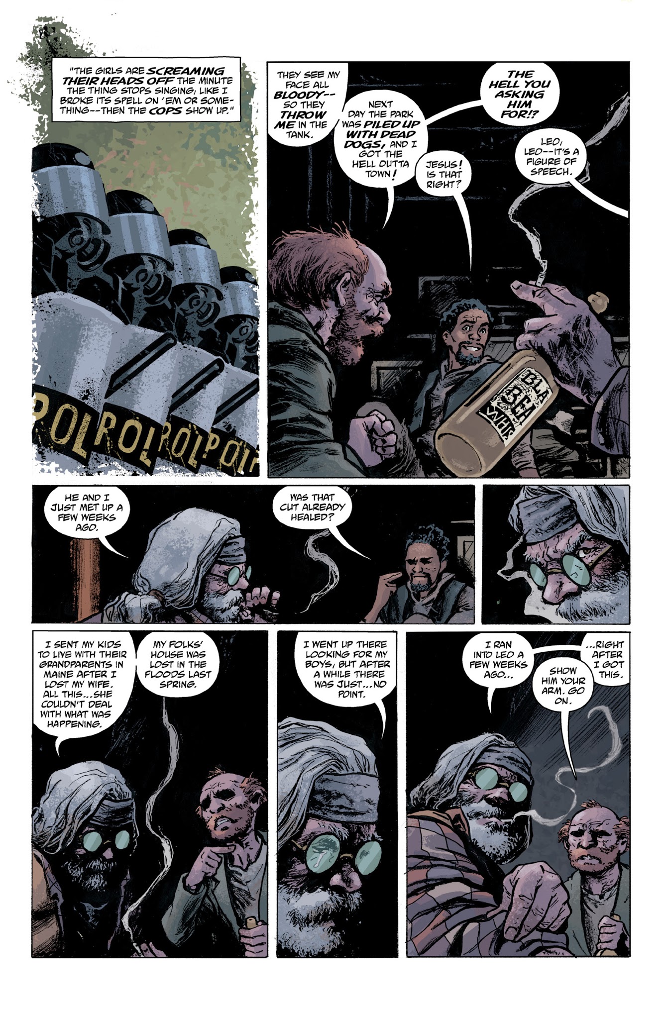 Read online Abe Sapien: Dark and Terrible and The New Race of Man comic -  Issue # TPB - 19