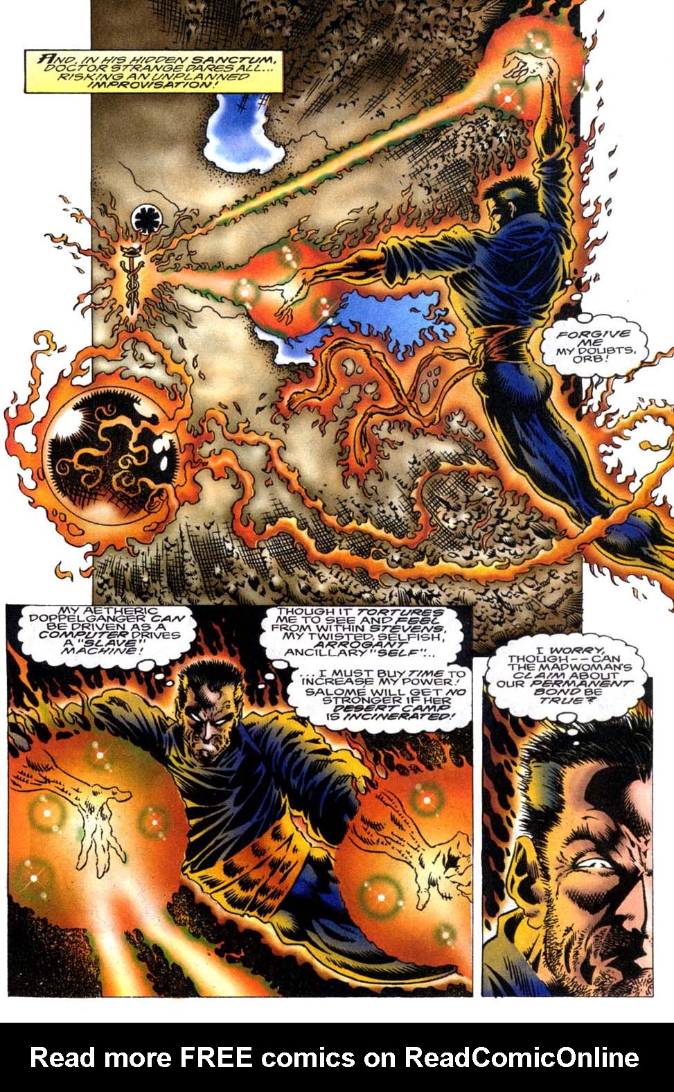Read online Doctor Strange: Sorcerer Supreme comic -  Issue # _Annual 4 - 21