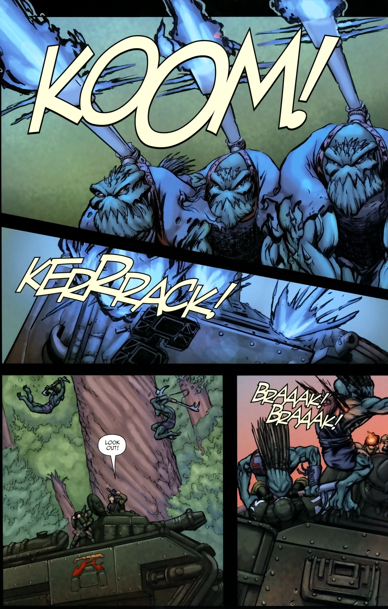 Read online Warhammer 40,000: Fire & Honour comic -  Issue #3 - 7