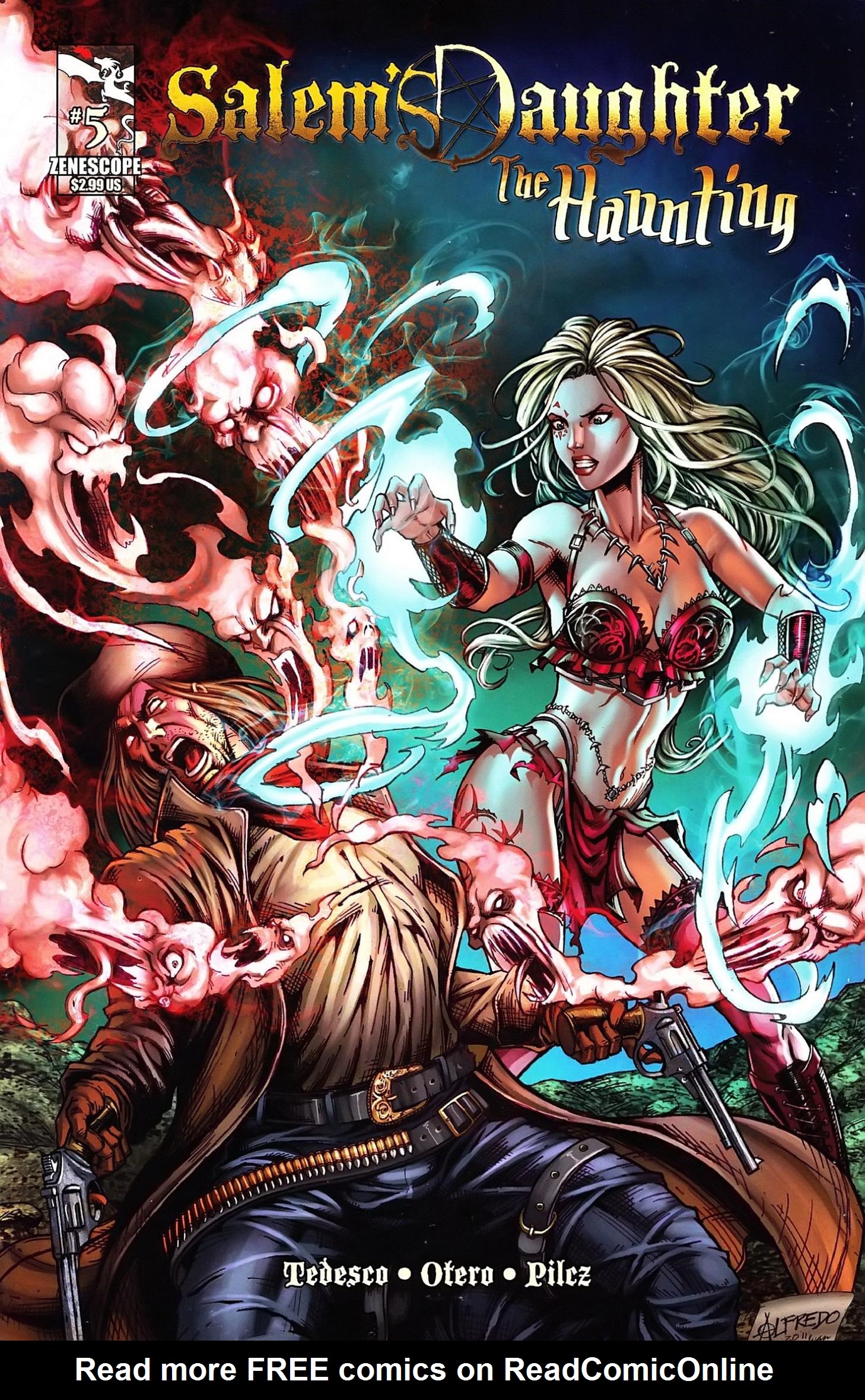 Read online Salem's Daughter: The Haunting comic -  Issue #5 - 2