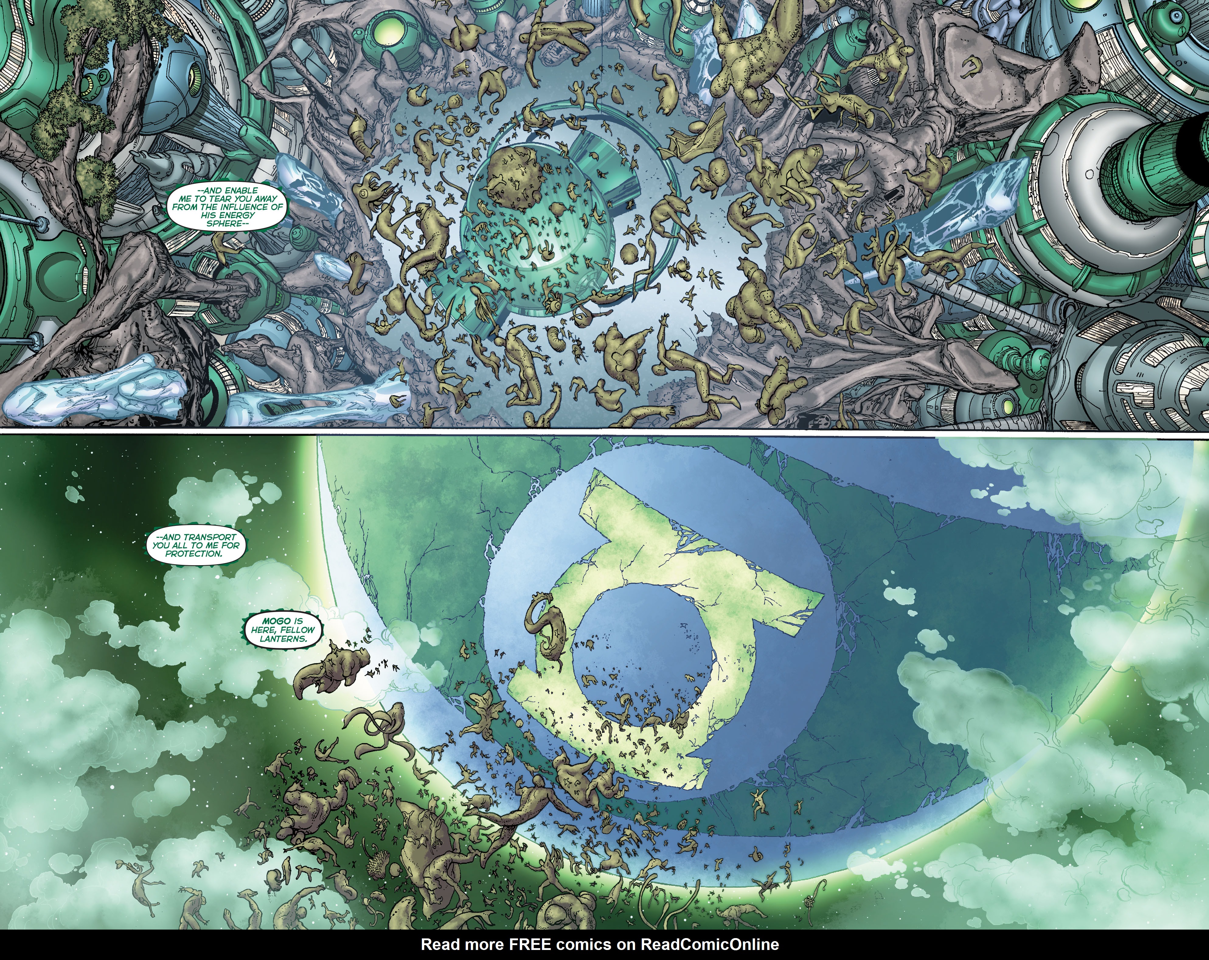 Read online Green Lantern: The Wrath of the First Lantern comic -  Issue # TPB - 200