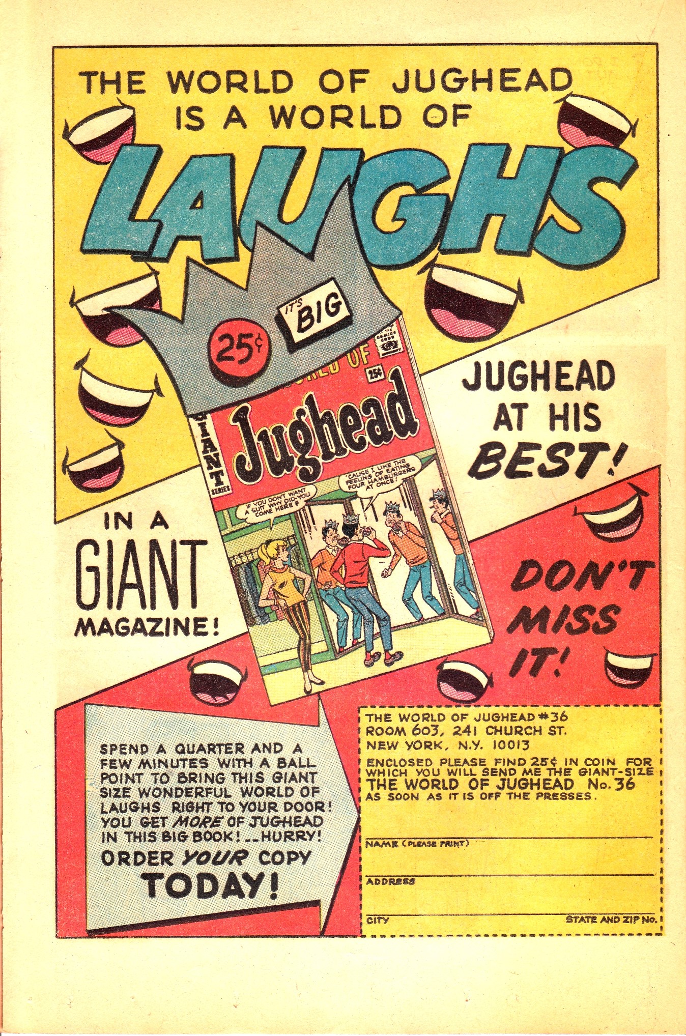 Read online Archie's Pal Jughead comic -  Issue #124 - 16
