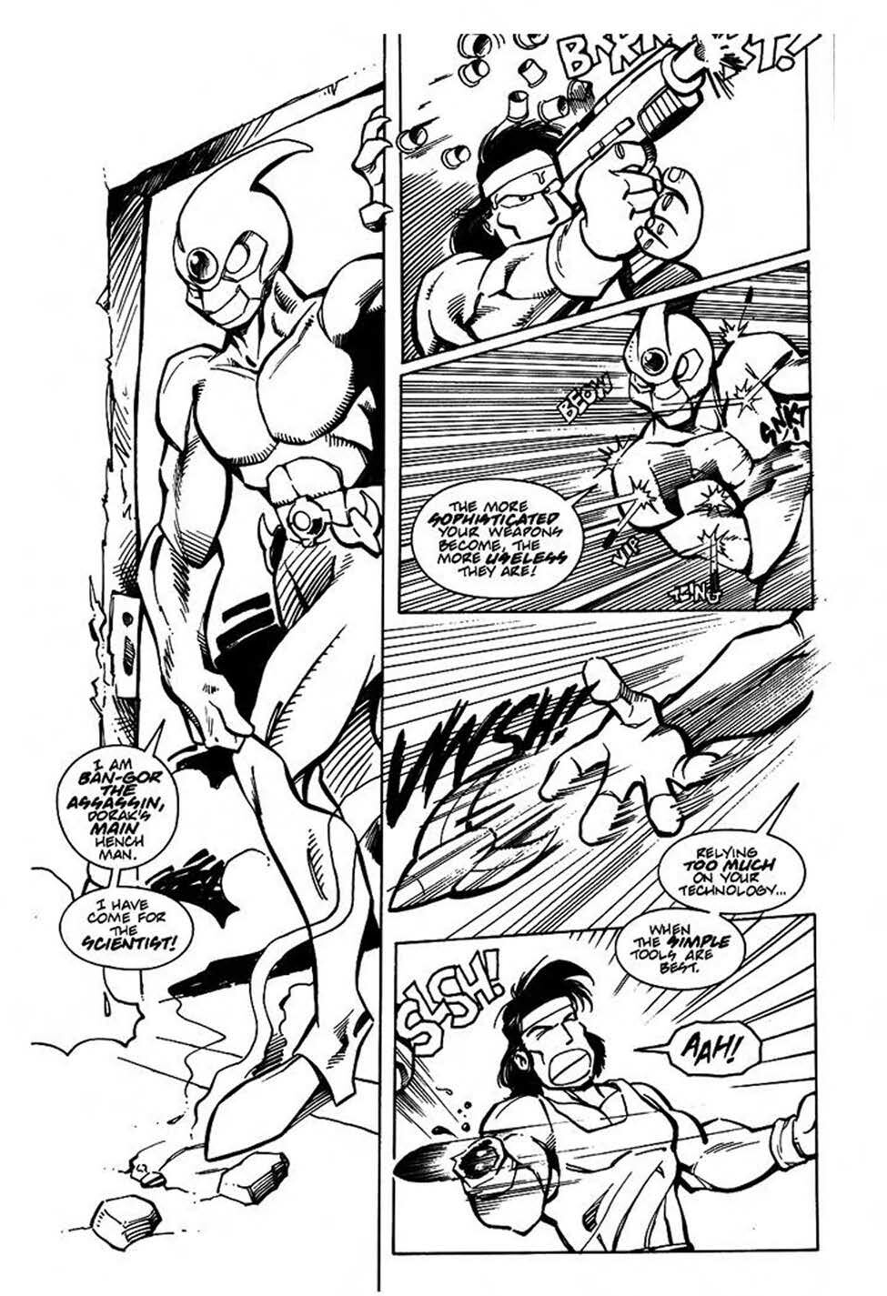 Read online Ninja High School (1986) comic -  Issue #49 - 4