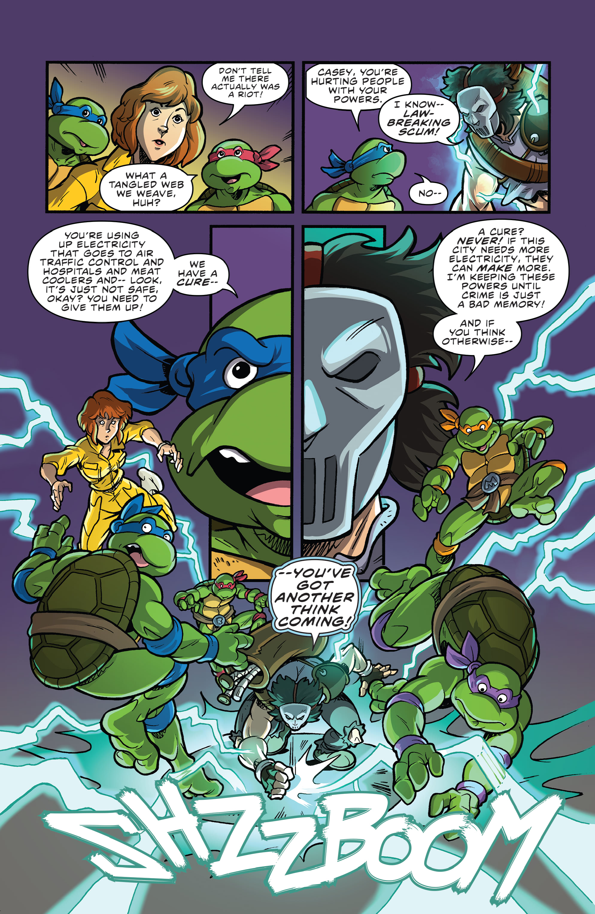 Read online Teenage Mutant Ninja Turtles: Saturday Morning Adventures comic -  Issue #3 - 17