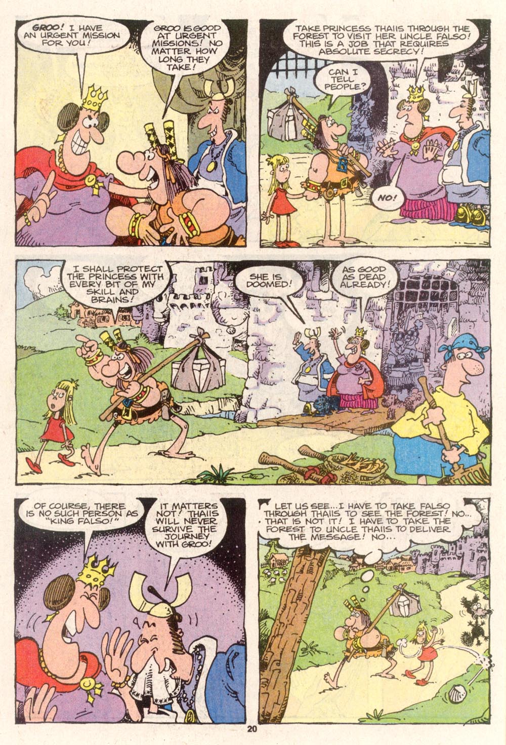Read online Sergio Aragonés Groo the Wanderer comic -  Issue #80 - 16