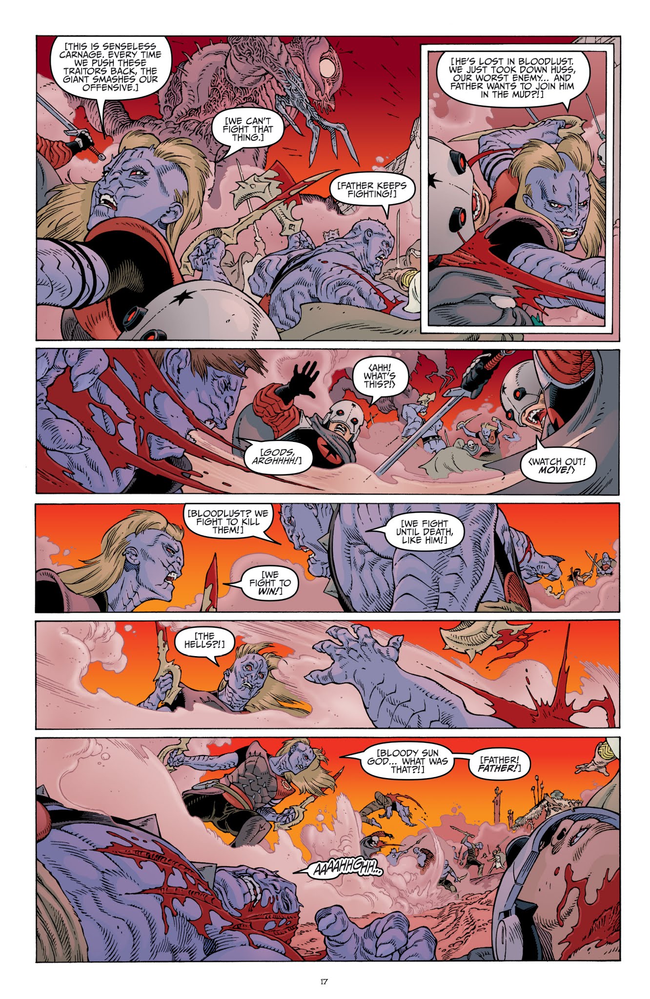 Read online Sword of Ages comic -  Issue #4 - 17