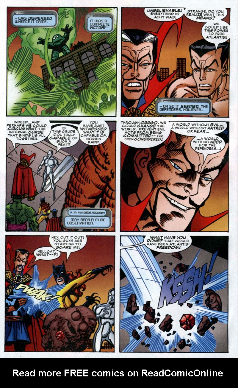 Read online Defenders (2001) comic -  Issue #10 - 22