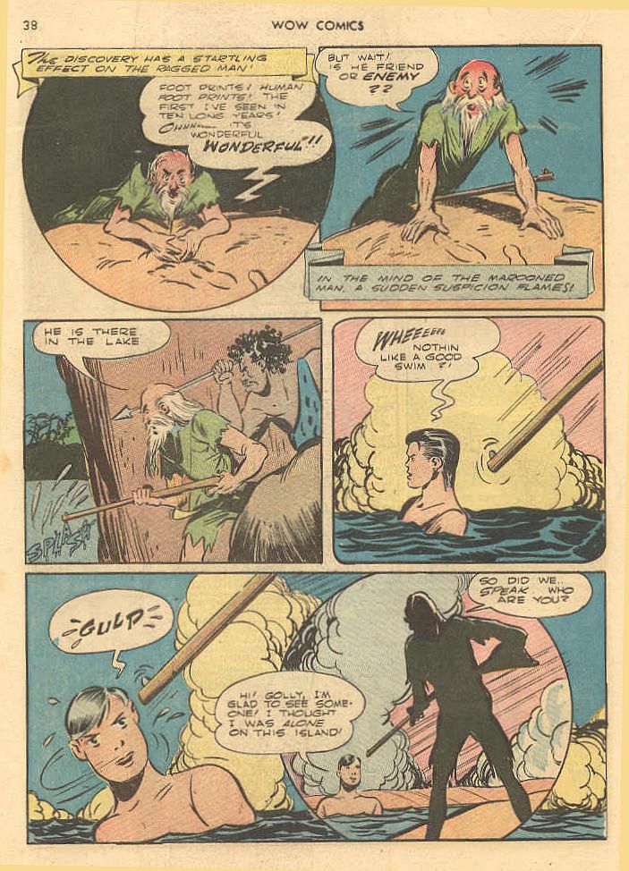 Read online Wow Comics comic -  Issue #10 - 39