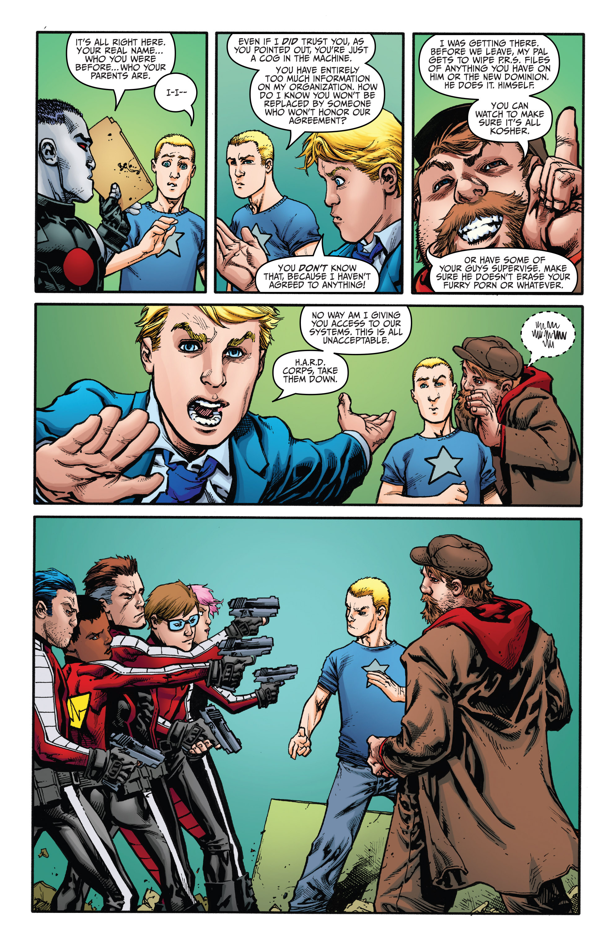 Read online Bloodshot and H.A.R.D.Corps comic -  Issue #21 - 16