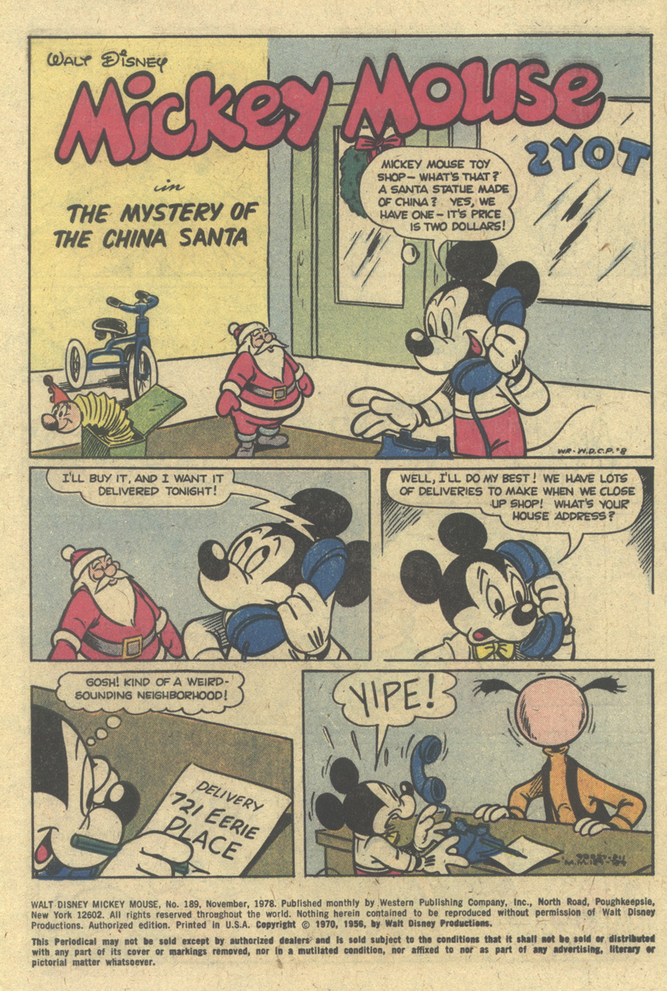 Read online Walt Disney's Mickey Mouse comic -  Issue #189 - 3