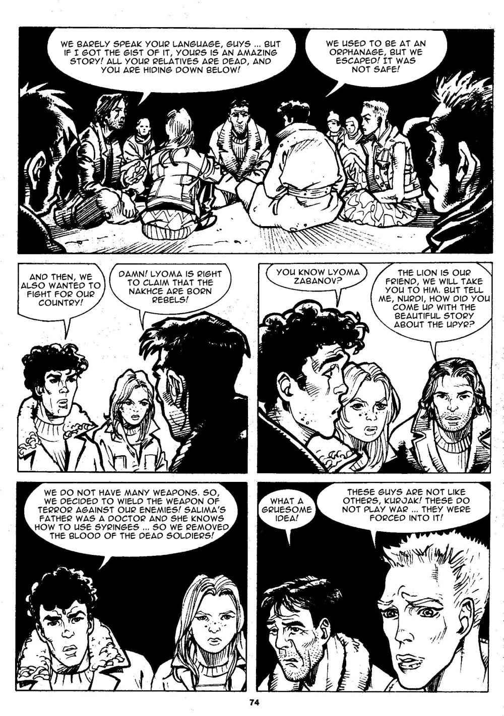 Read online Dampyr (2000) comic -  Issue #14 - 72
