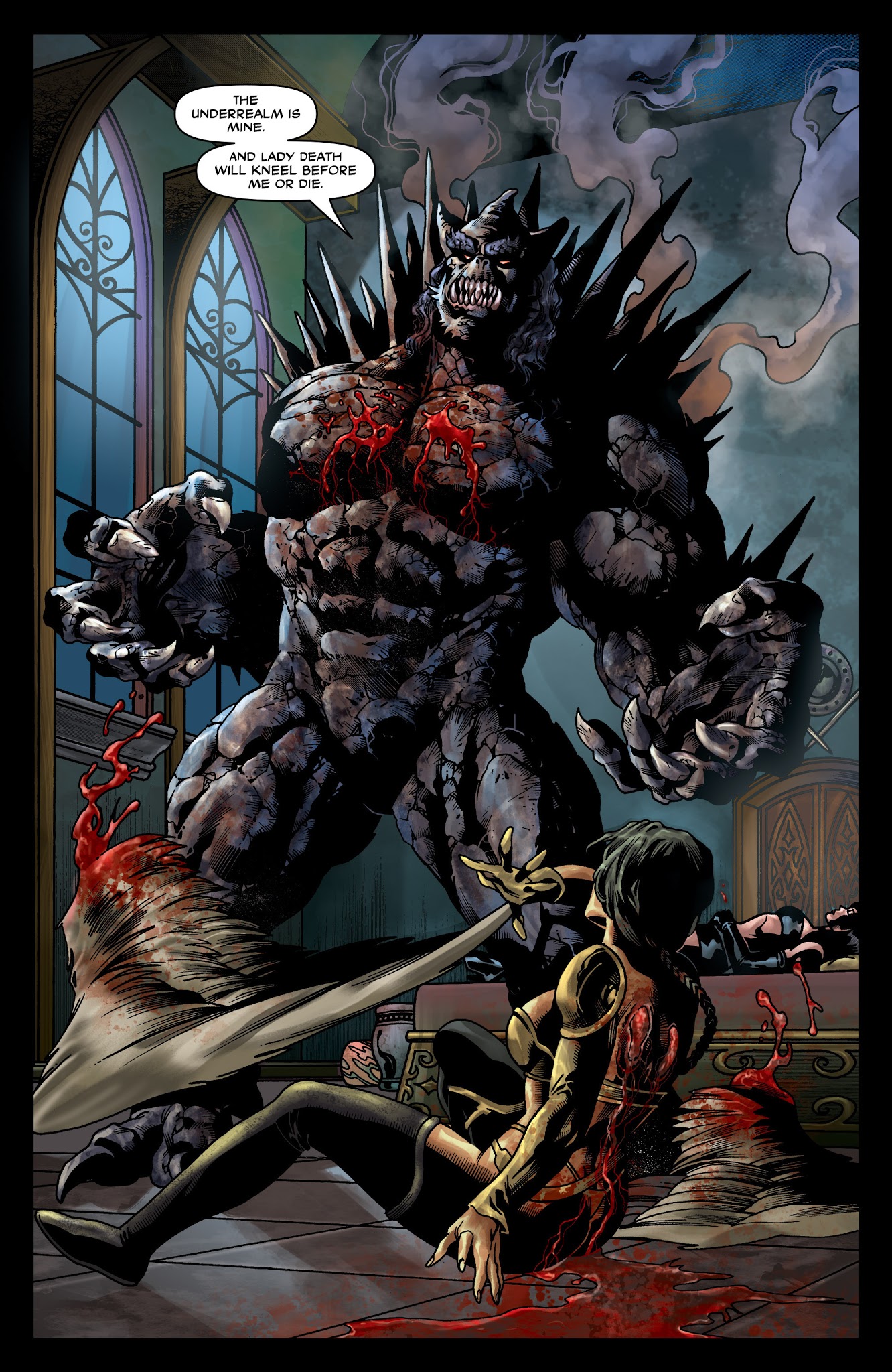 Read online Lady Death: Apocalypse comic -  Issue #5 - 23