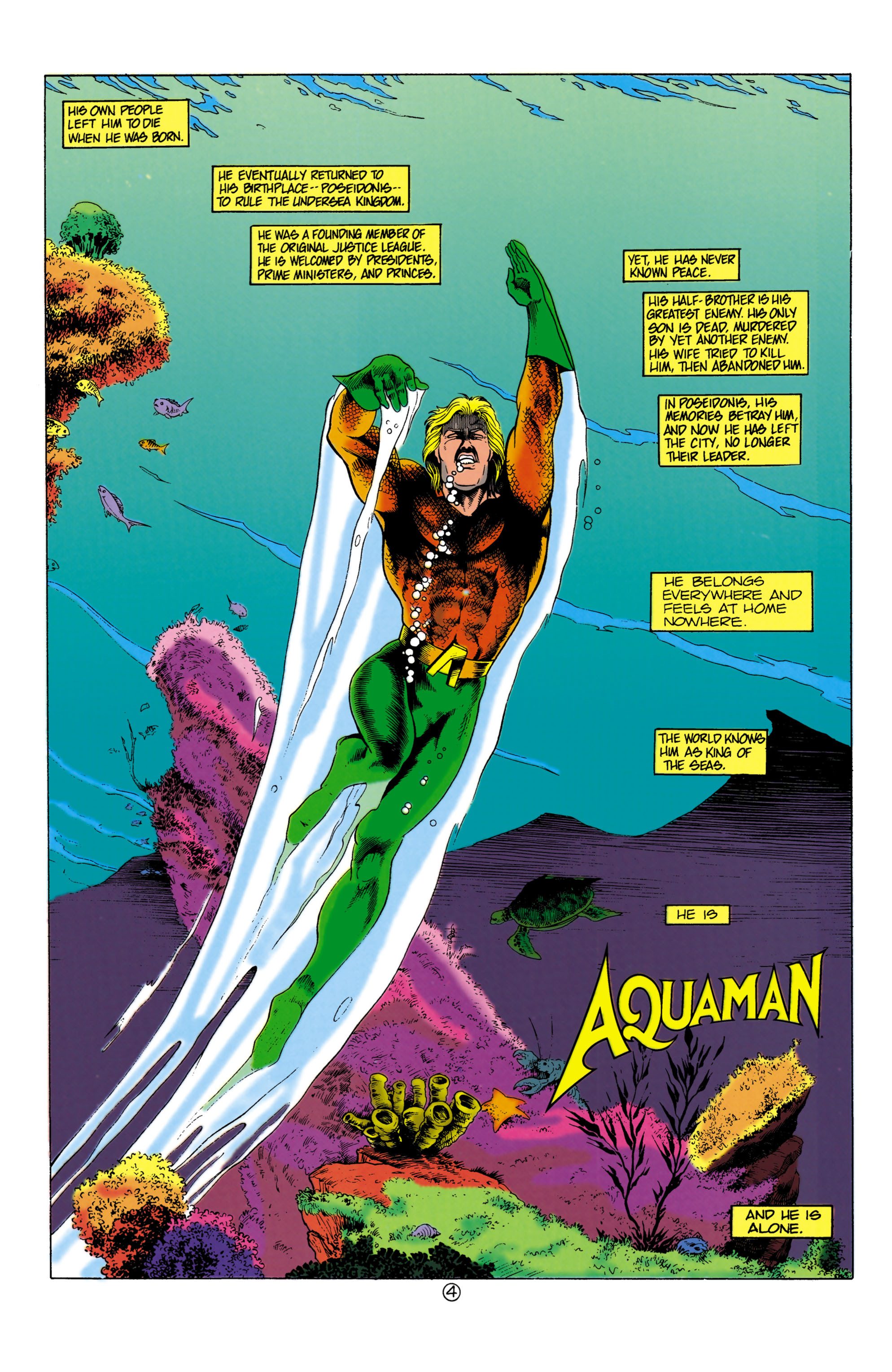 Aquaman (1991) Issue #1 #1 - English 4