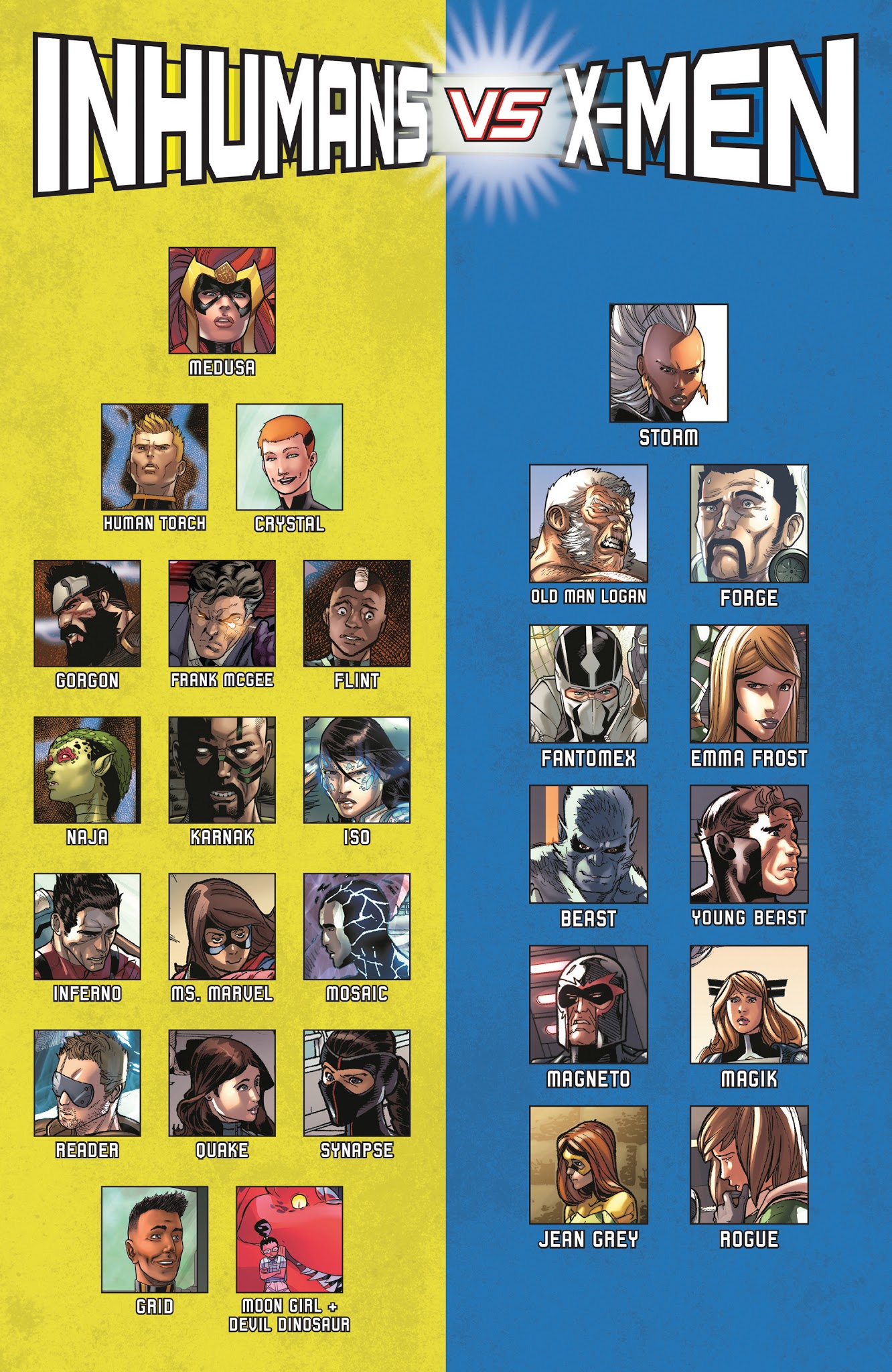 Read online Inhumans Vs. X-Men comic -  Issue # _TPB - 109