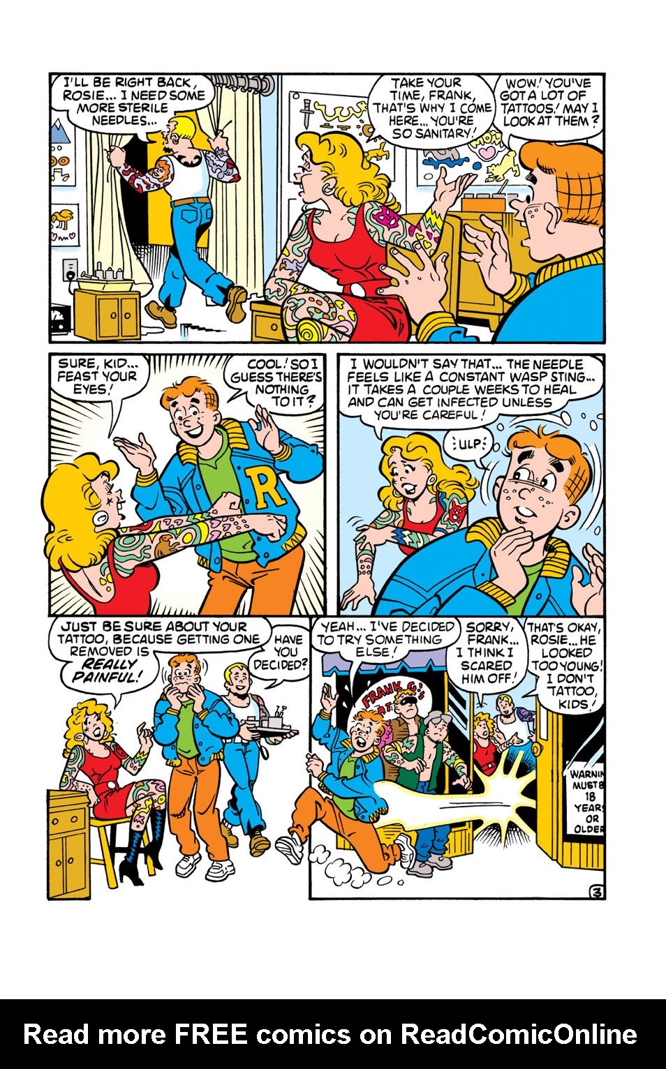 Read online Archie (1960) comic -  Issue #483 - 22