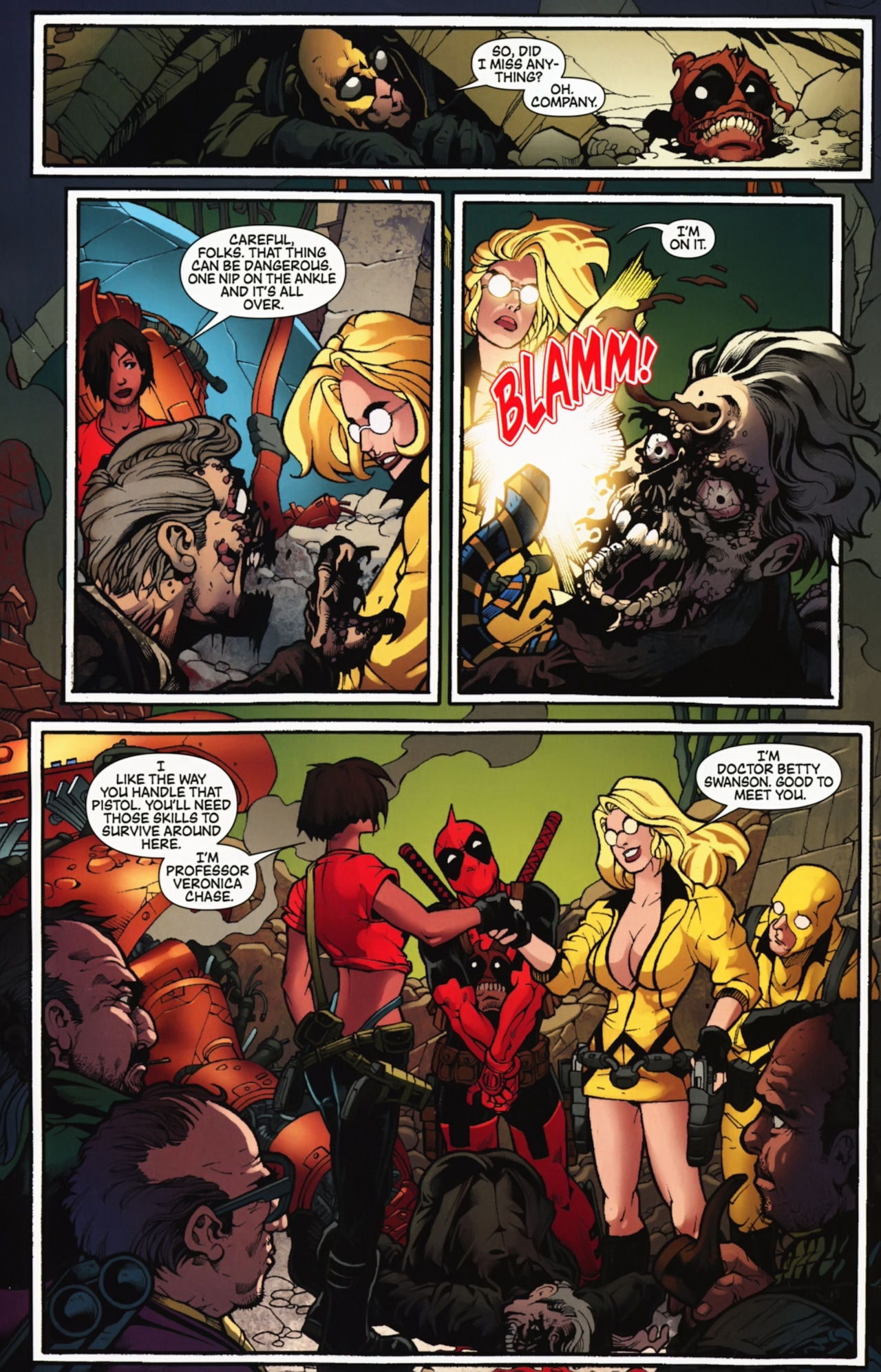 Read online Deadpool: Merc With a Mouth comic -  Issue #8 - 21