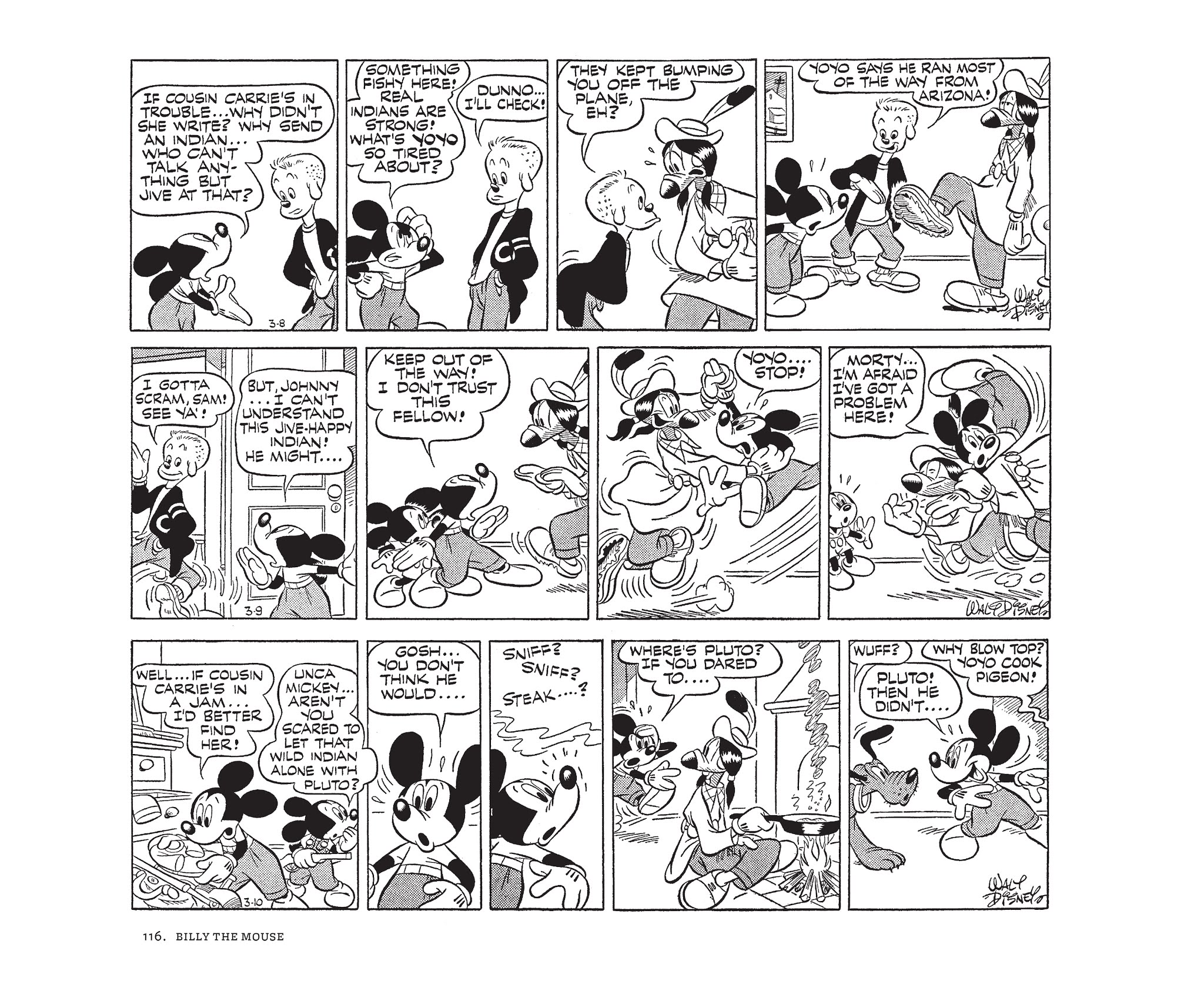 Read online Walt Disney's Mickey Mouse by Floyd Gottfredson comic -  Issue # TPB 8 (Part 2) - 16