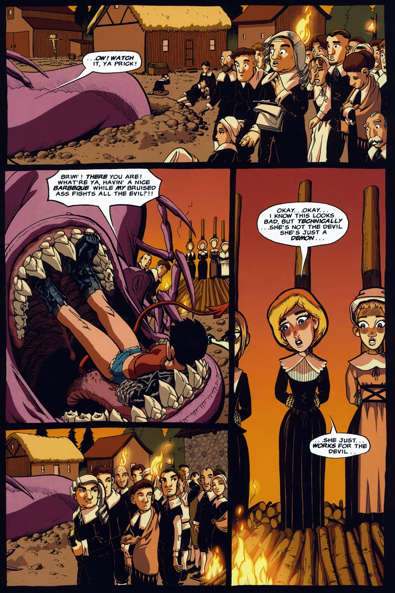 Read online Fire and Brimstone comic -  Issue #2 - 19