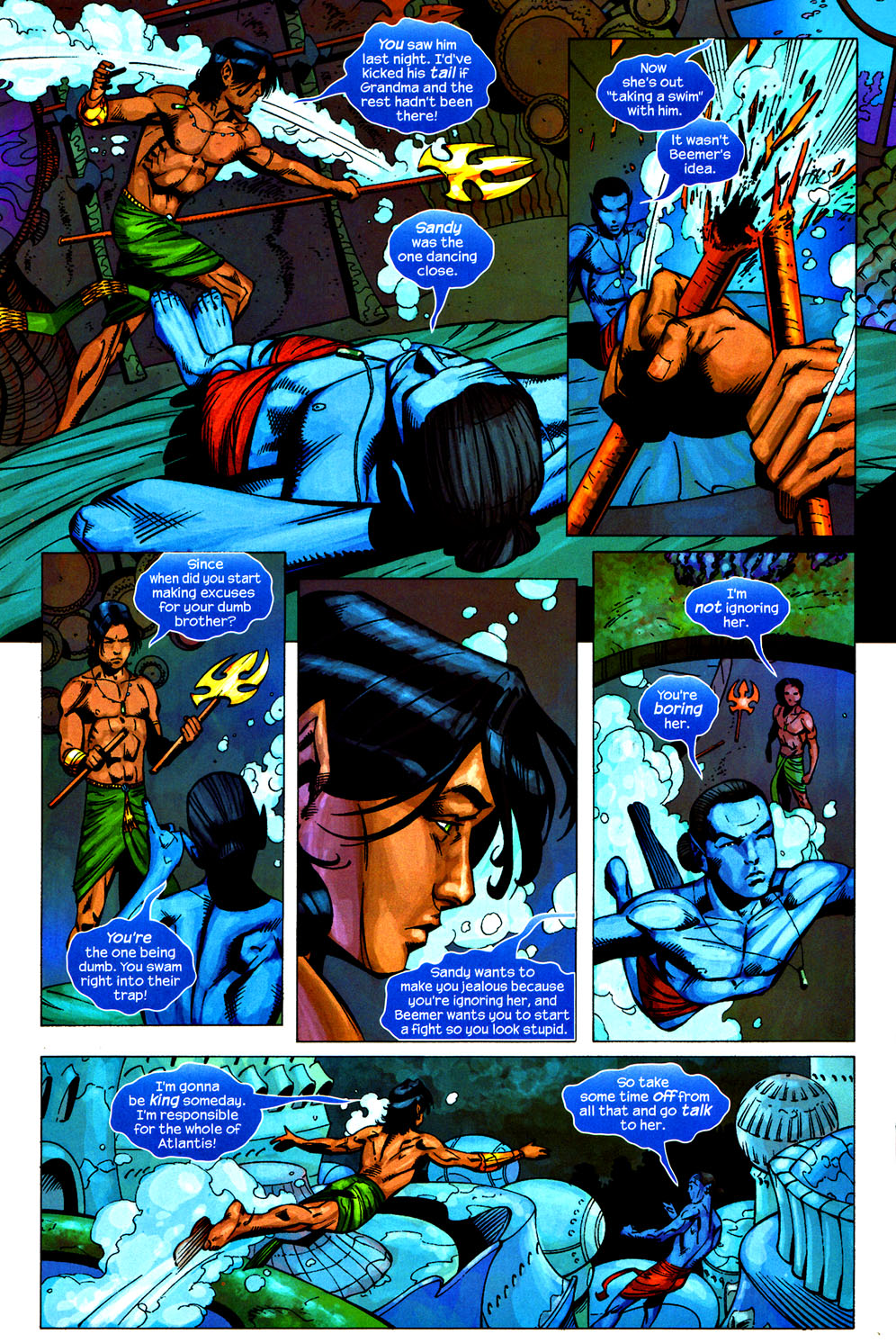 Read online Namor comic -  Issue #9 - 12