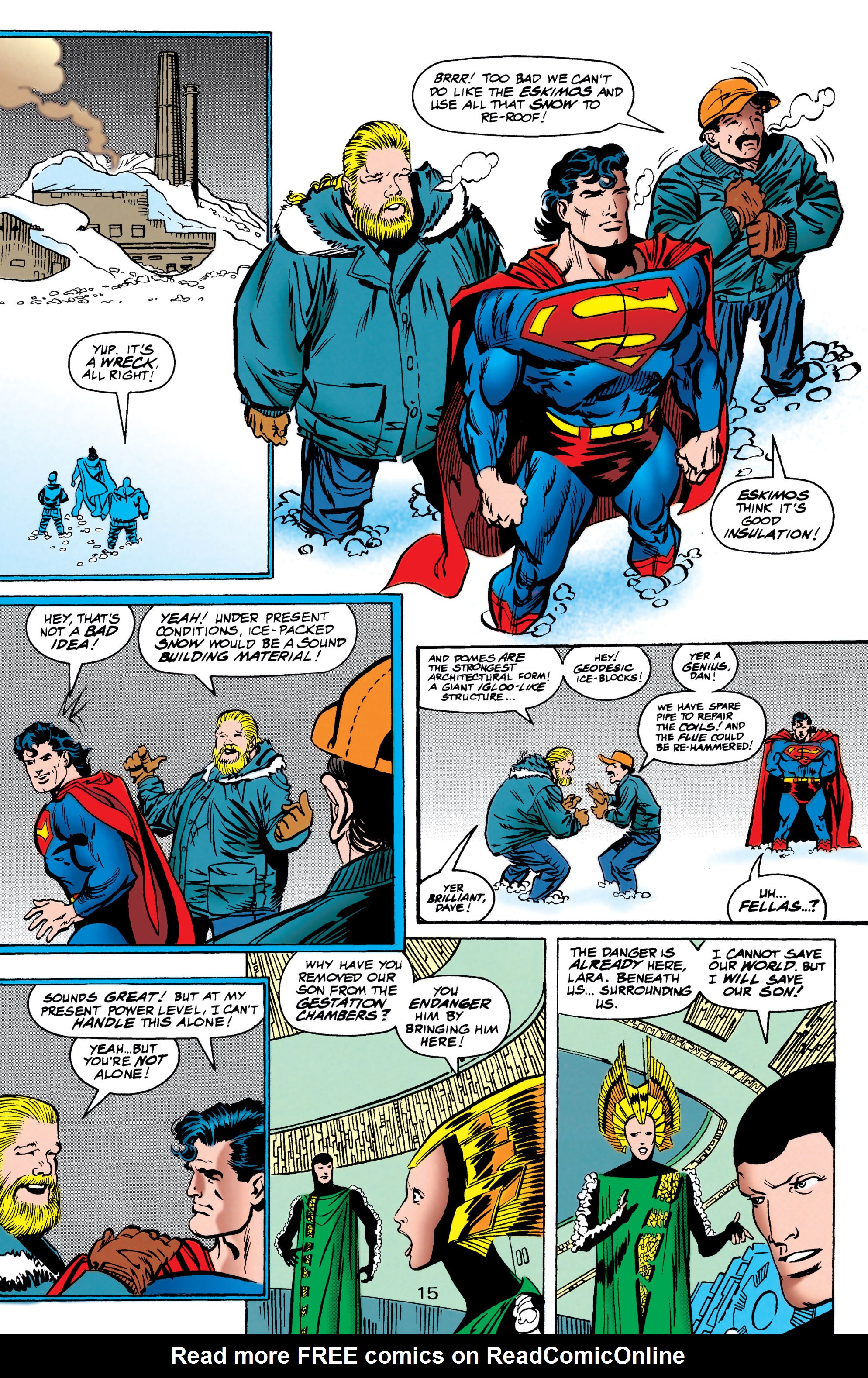 Read online Superman: The Man of Steel (1991) comic -  Issue #62 - 14